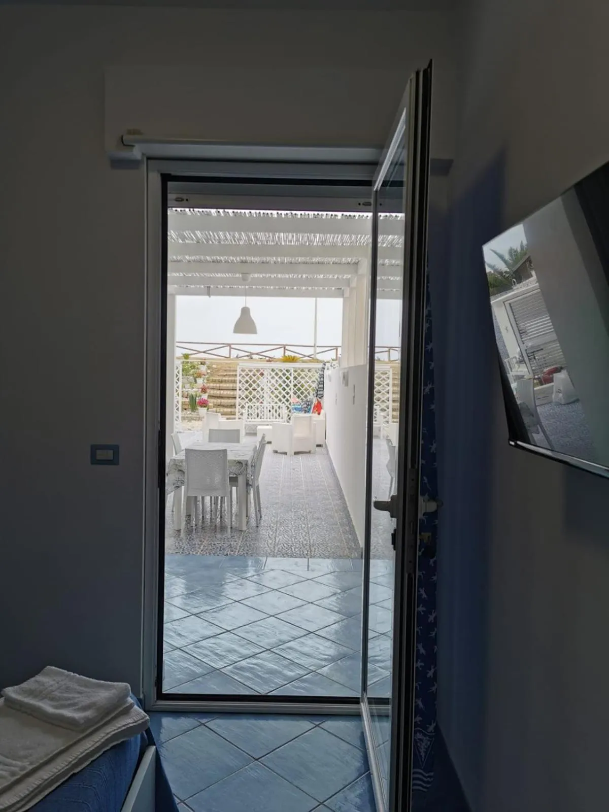 Balcony/Terrace in B&B Stella Marina