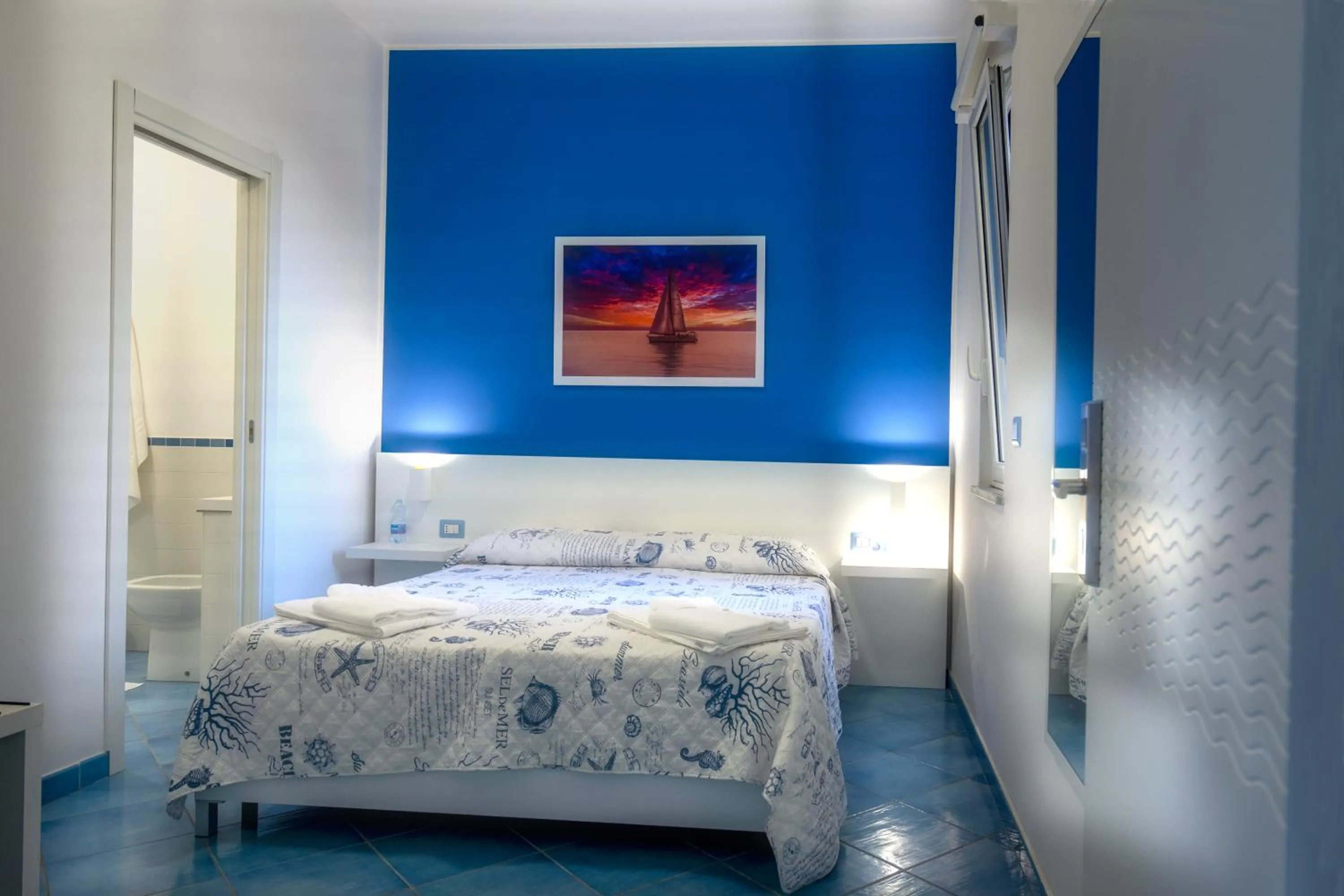 Bed in B&B Stella Marina