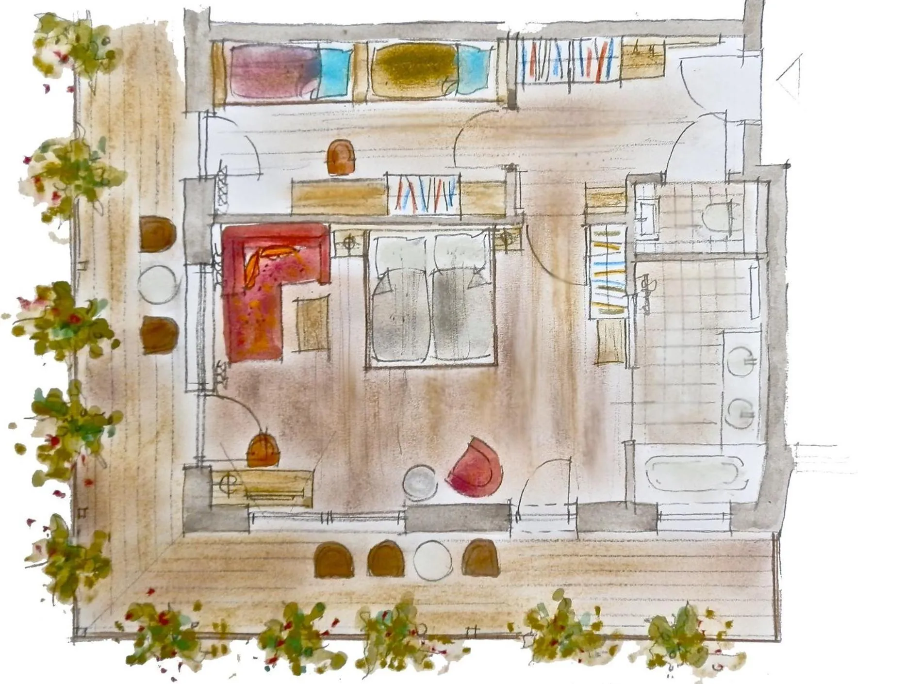 Floor plan in Natur- und Wellnesshotel Höflehner