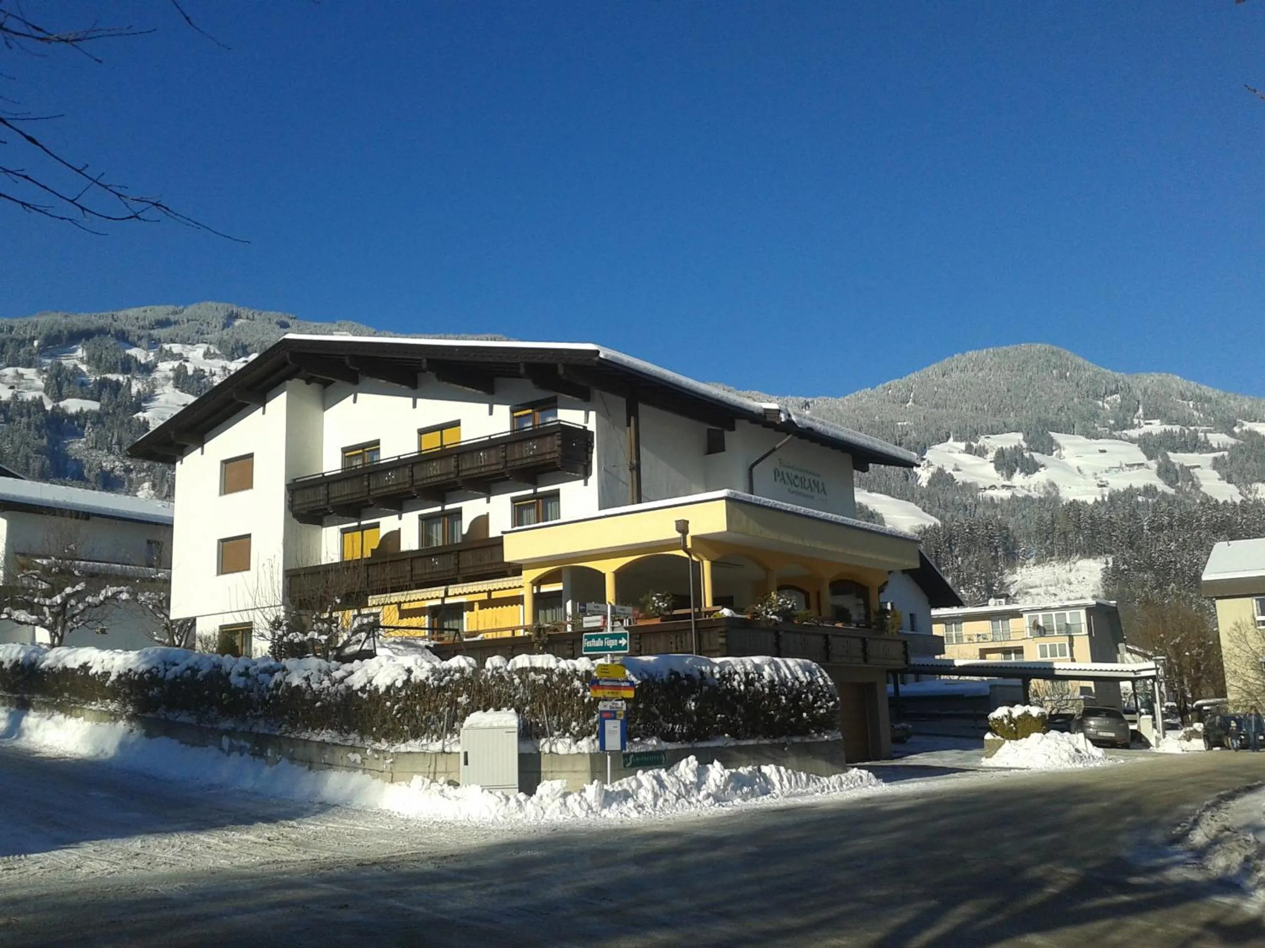 Property building in Apart Kofler's Panorama-Zillertal