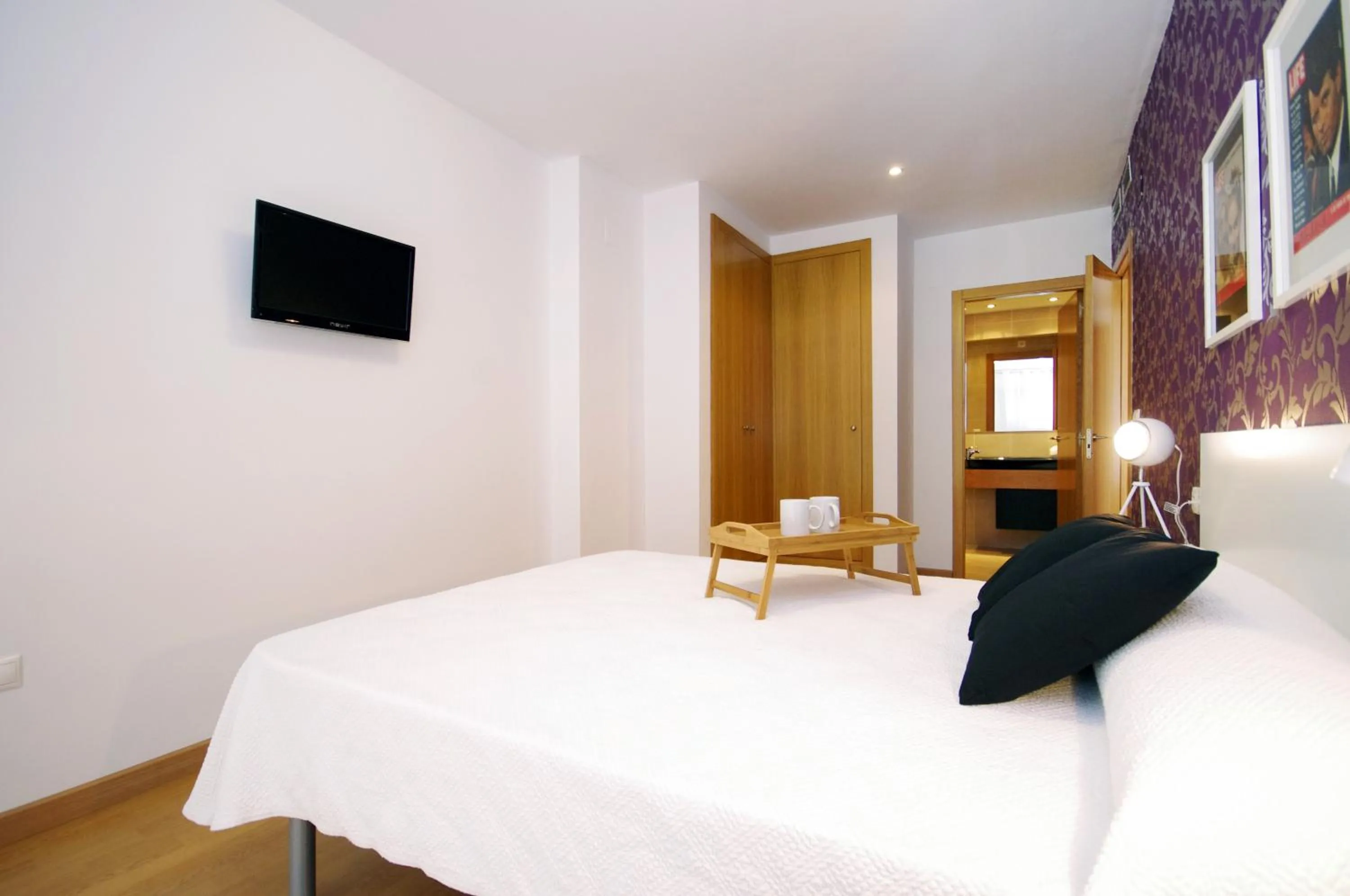 Bed in Apartamentos Port