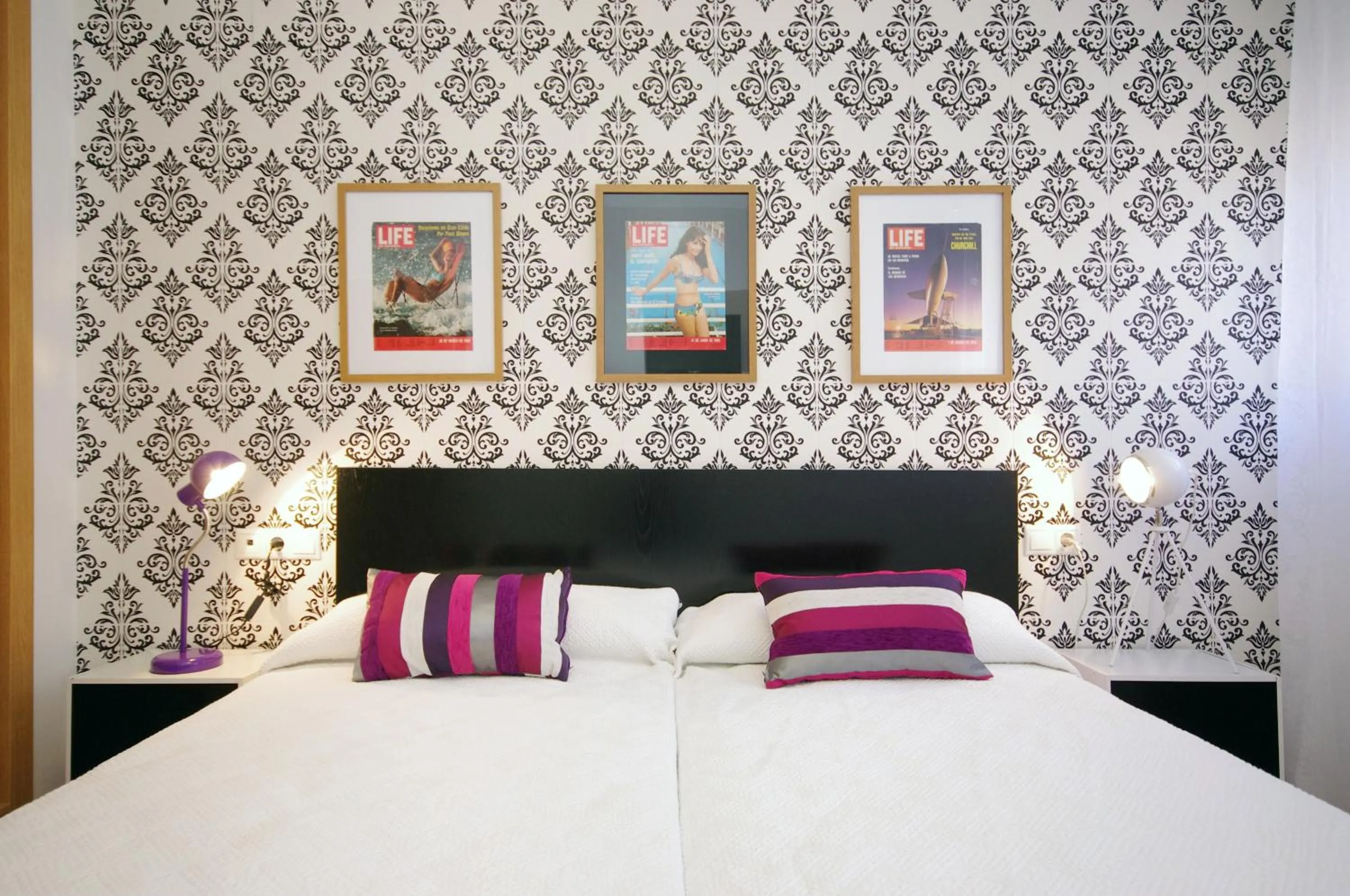 Bed in Apartamentos Port