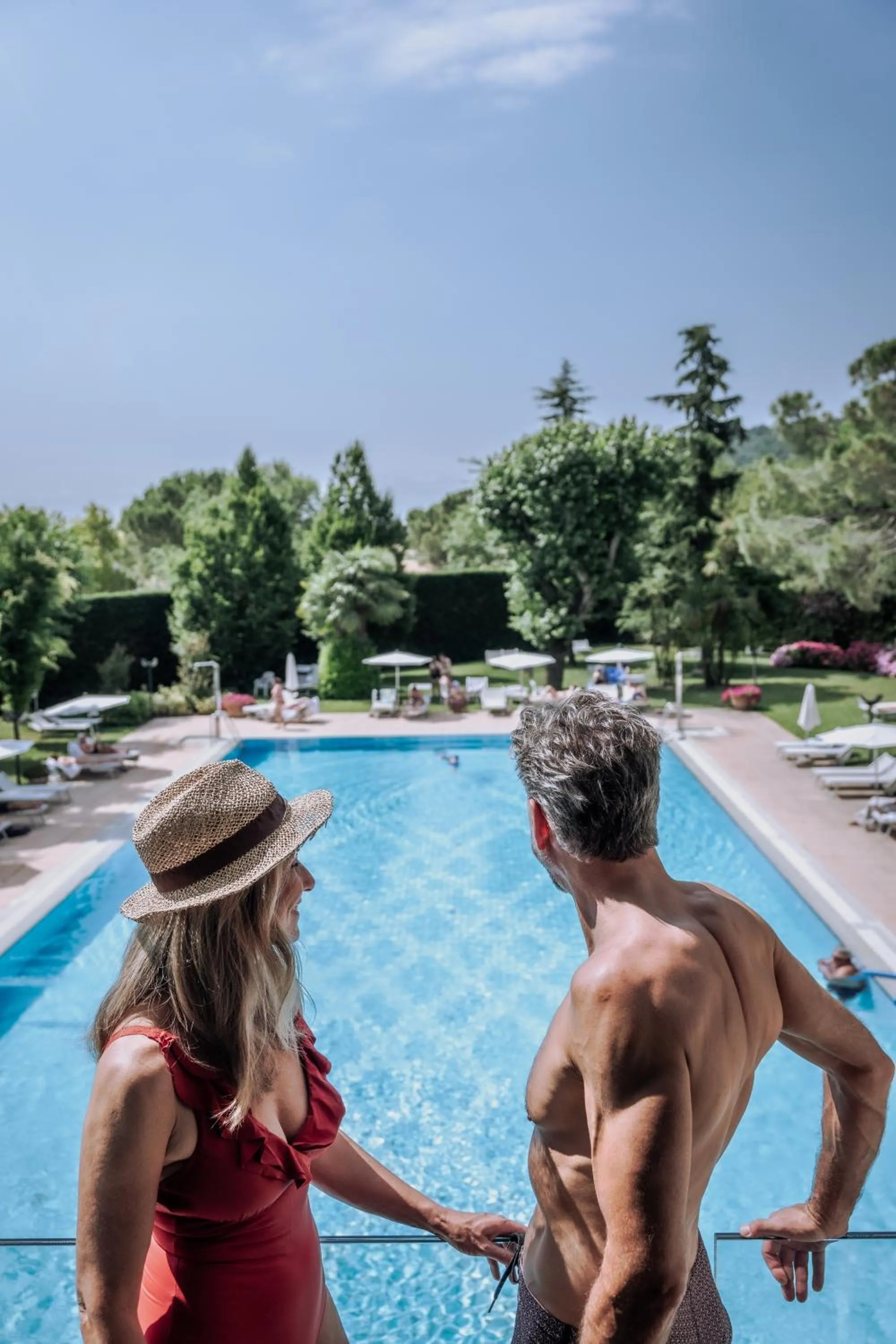 Swimming pool in Hotel Terme Neroniane