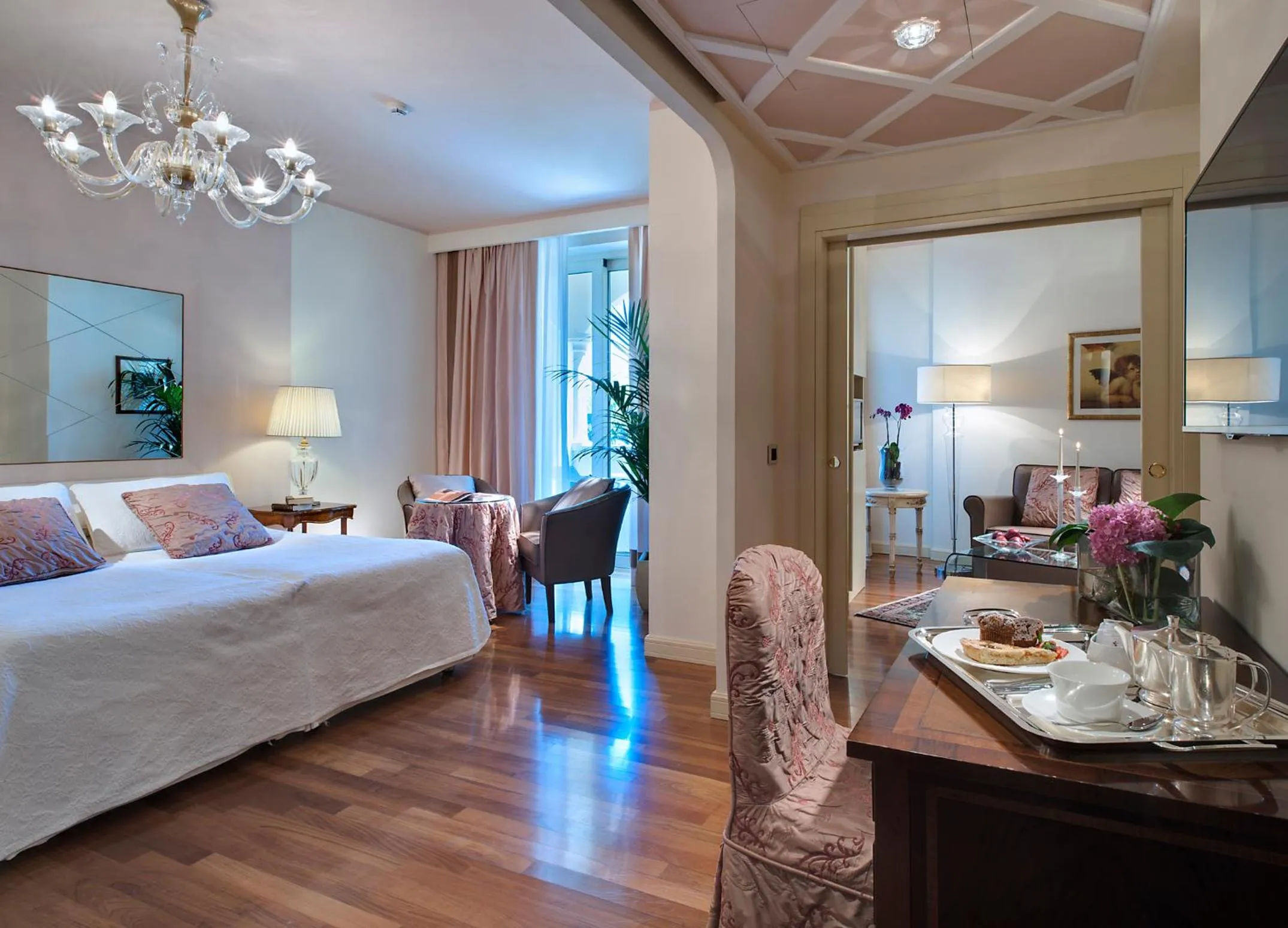 Photo of the whole room, Bed in Hotel Terme Neroniane