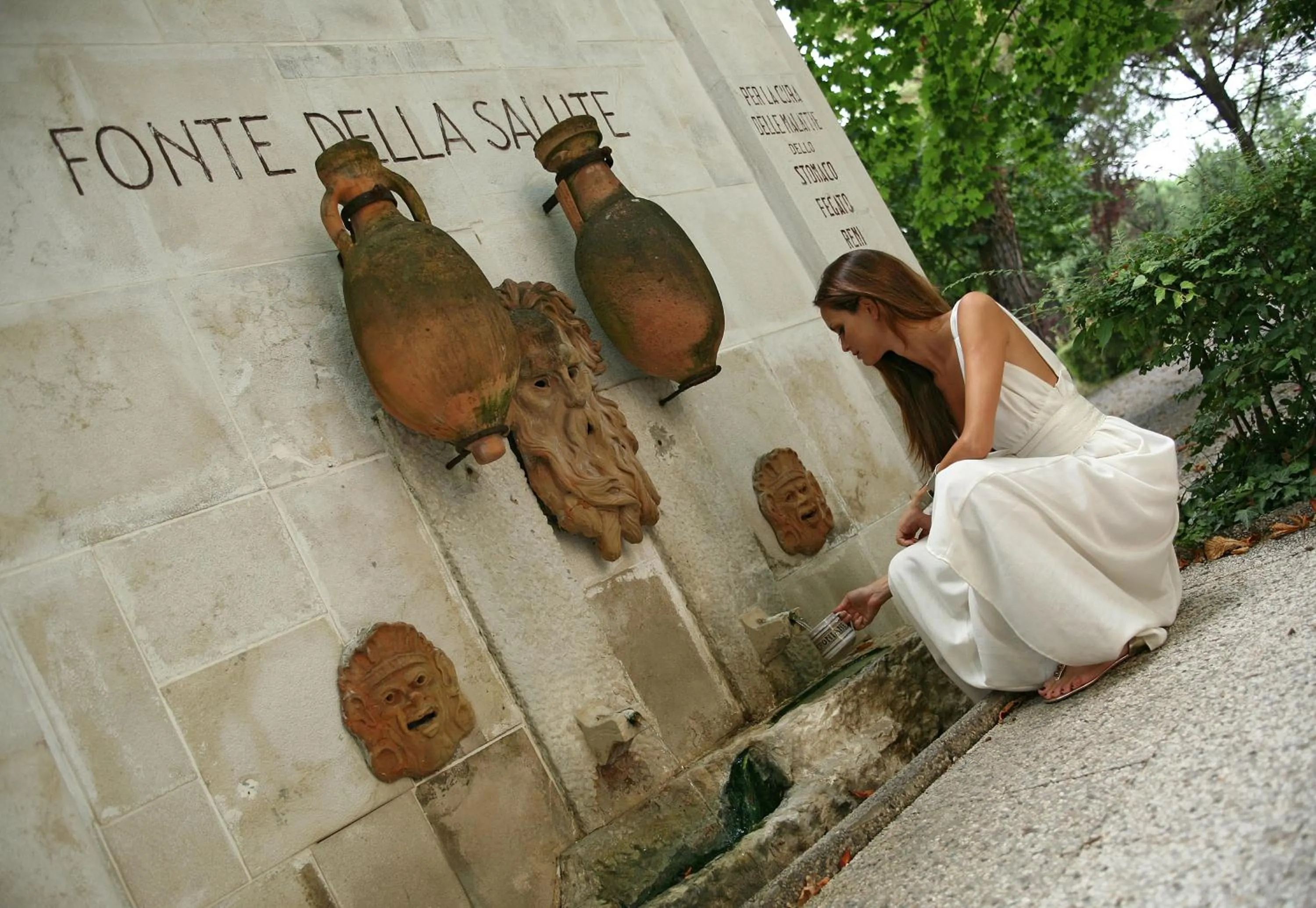 Garden in Hotel Terme Neroniane