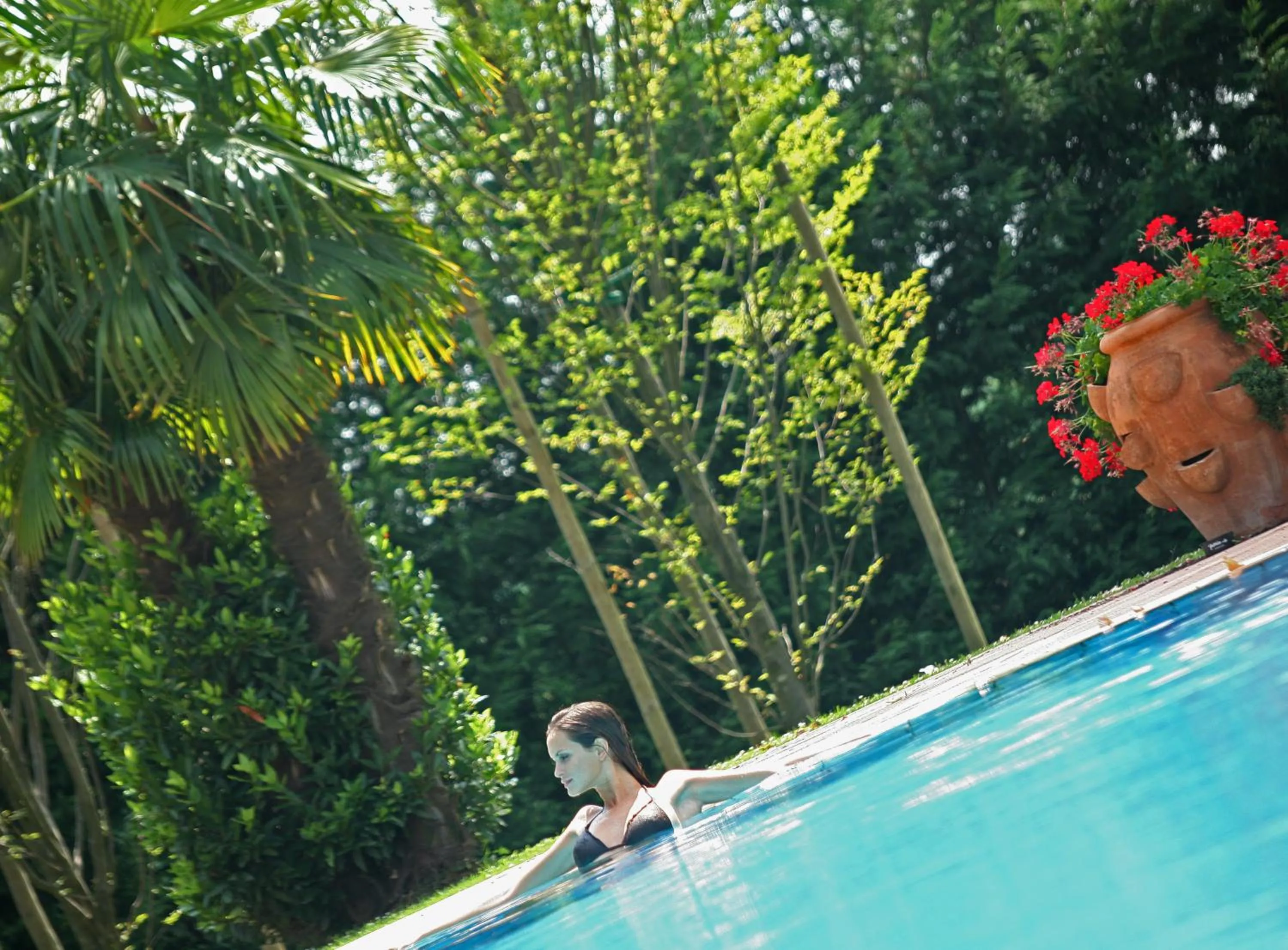 Swimming pool in Hotel Terme Neroniane