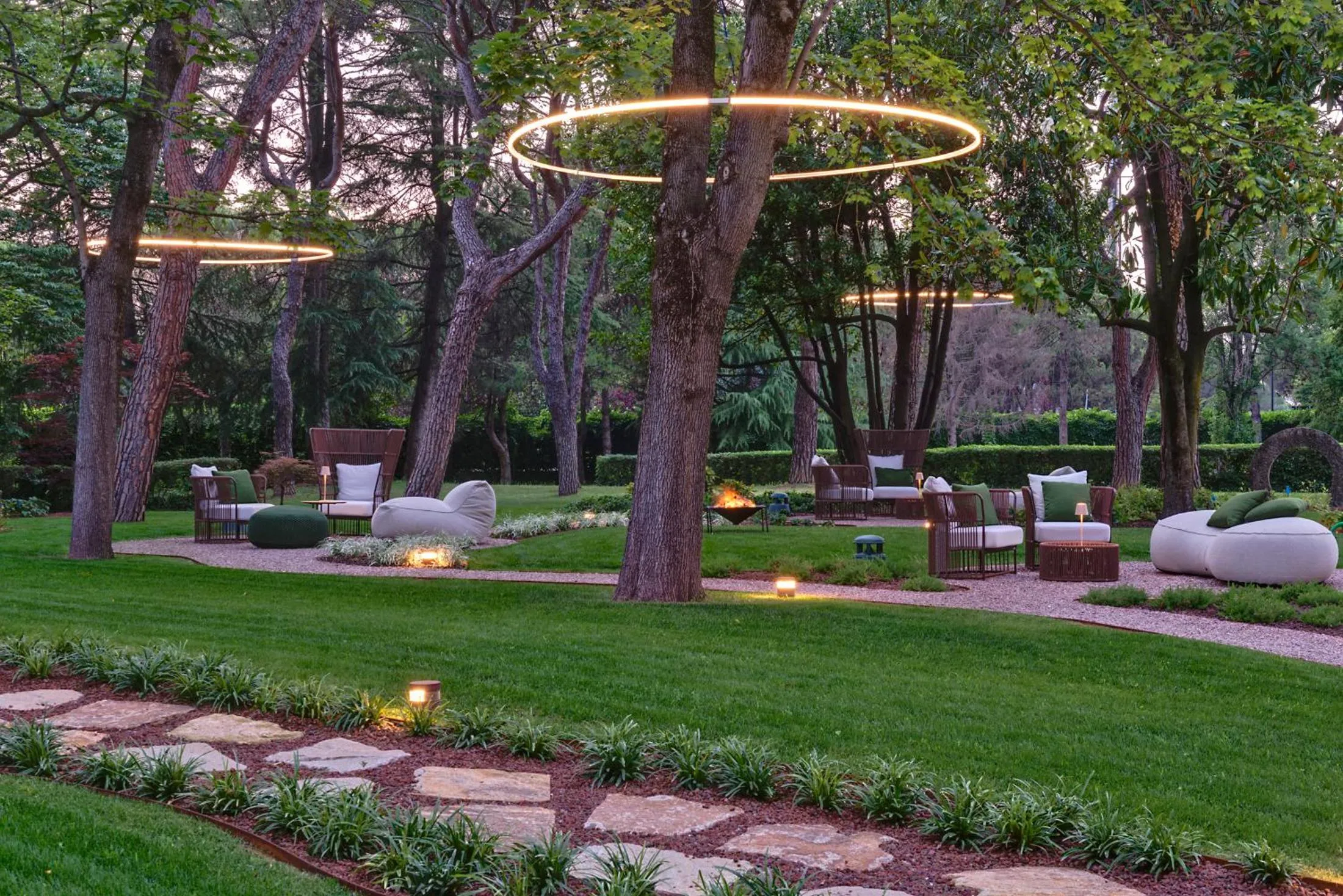 Garden in Hotel Terme Neroniane