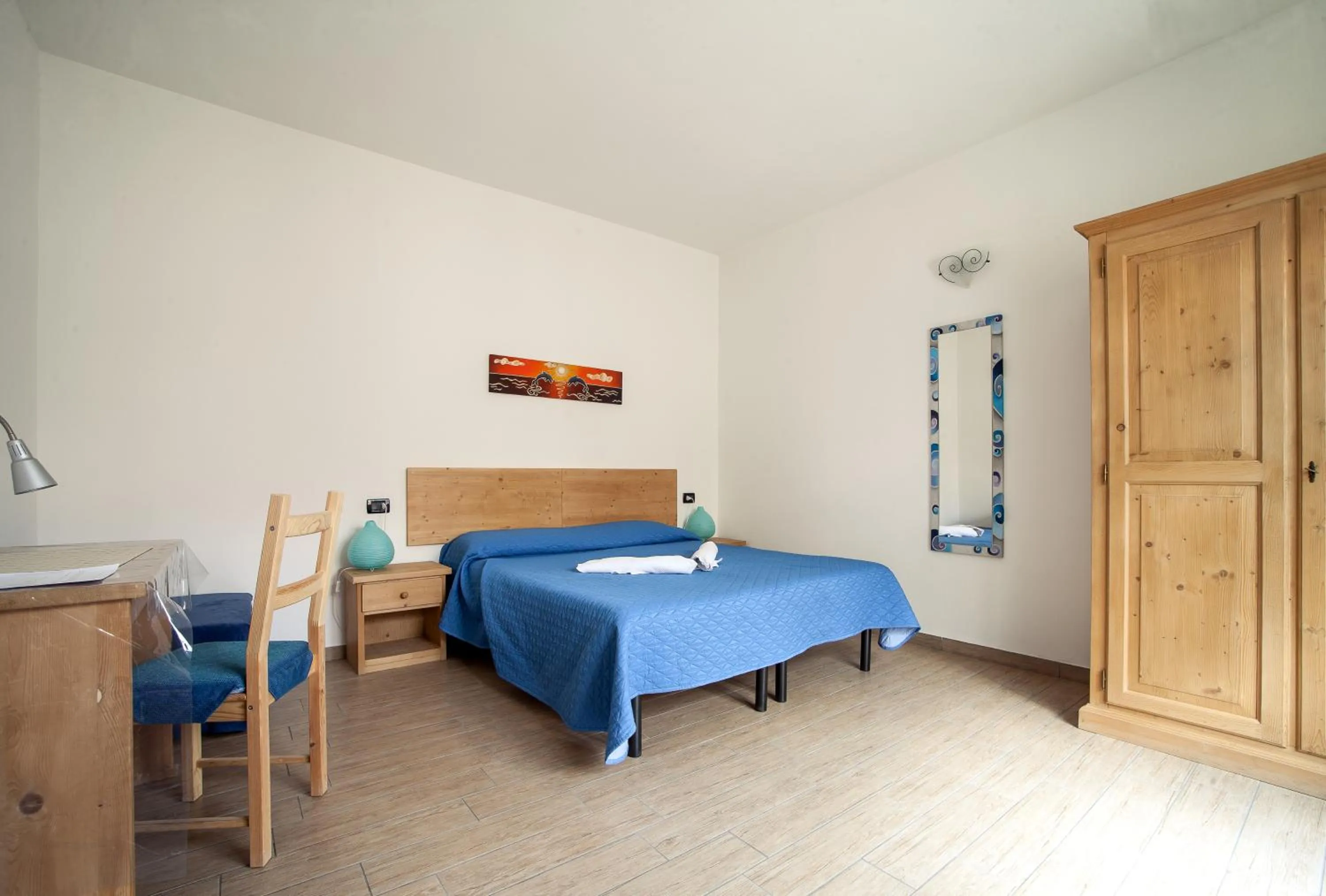 Bedroom, Bed in I Due Orfici