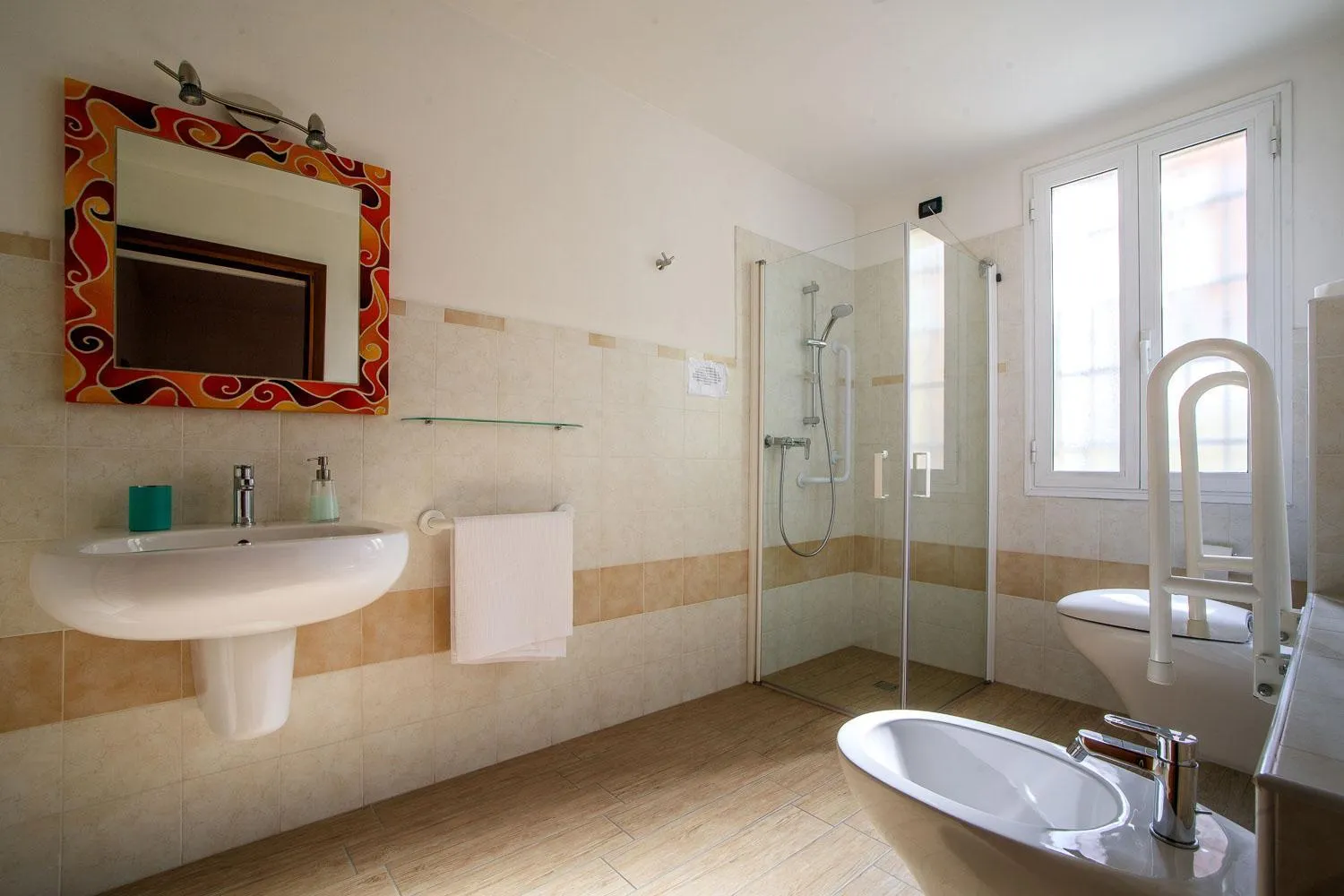Bathroom in I Due Orfici