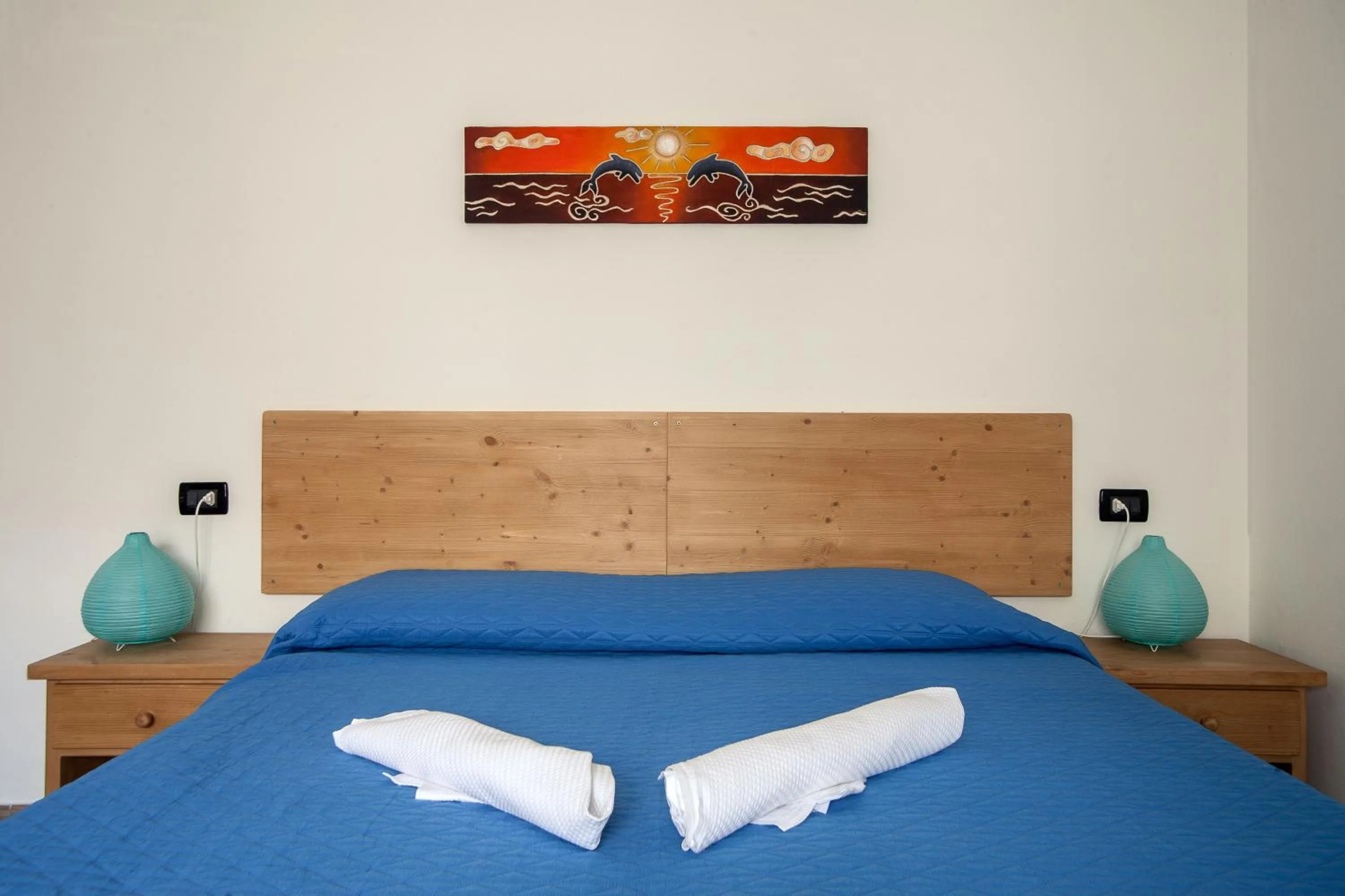 Bedroom, Bed in I Due Orfici