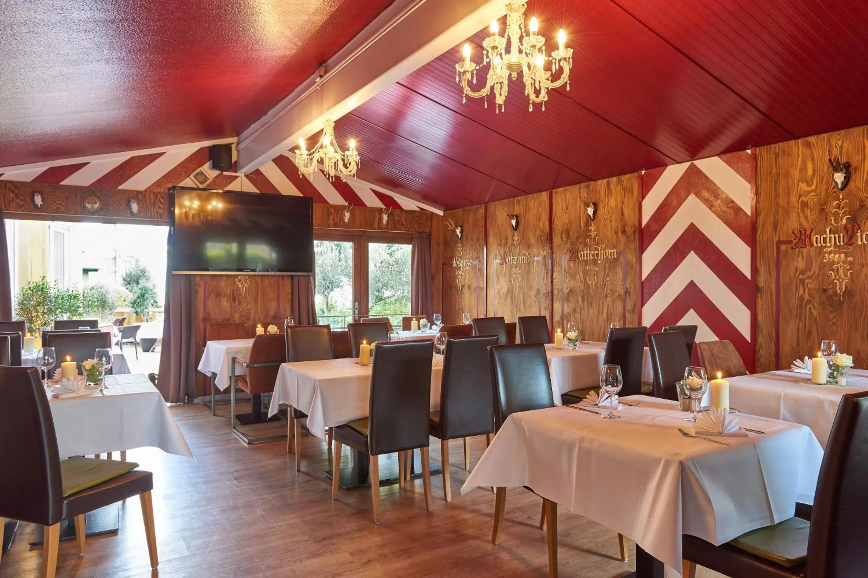 Dining area in Privathotel Stickdorn