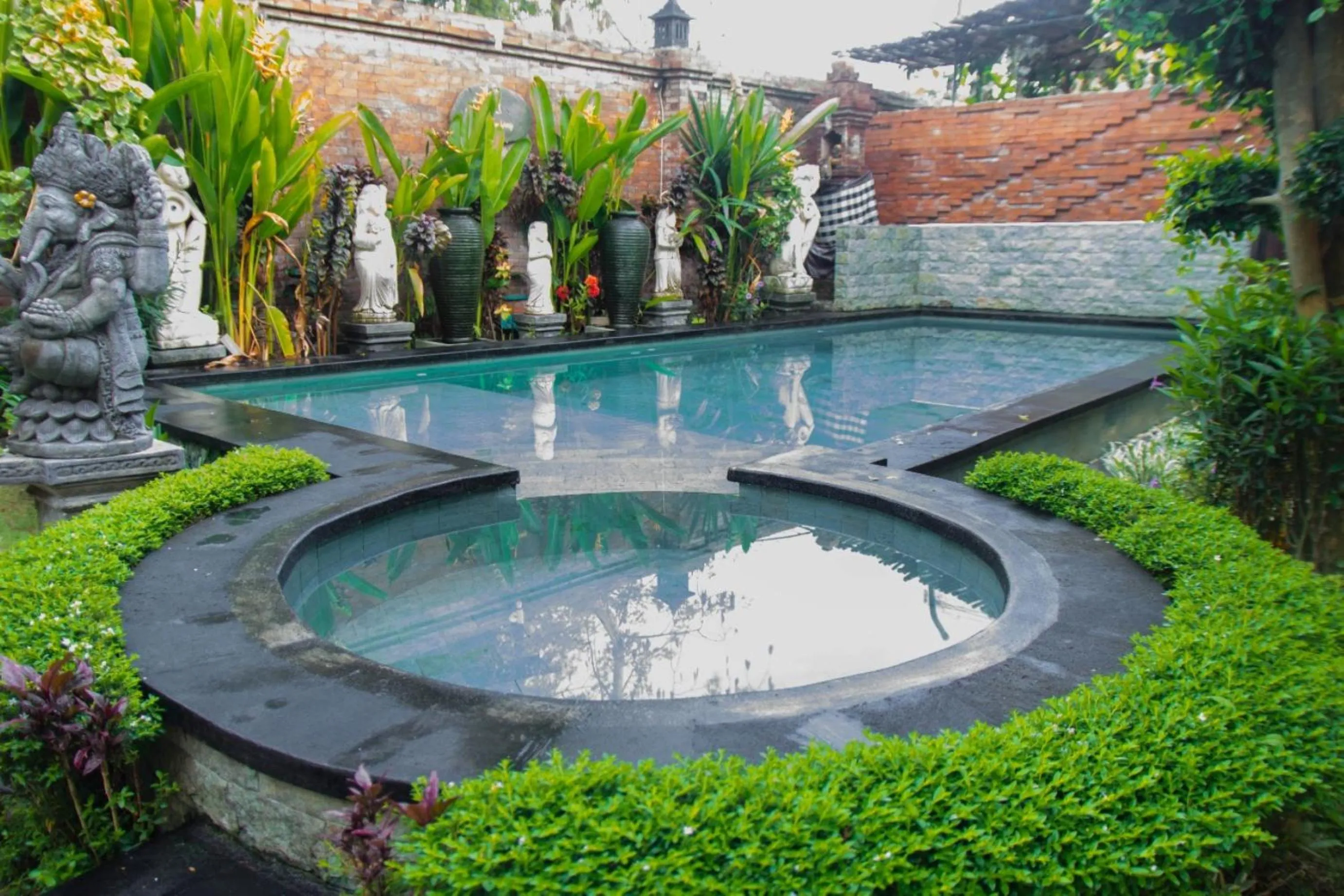 Pool view in Wisnu Lumbung Uluwatu