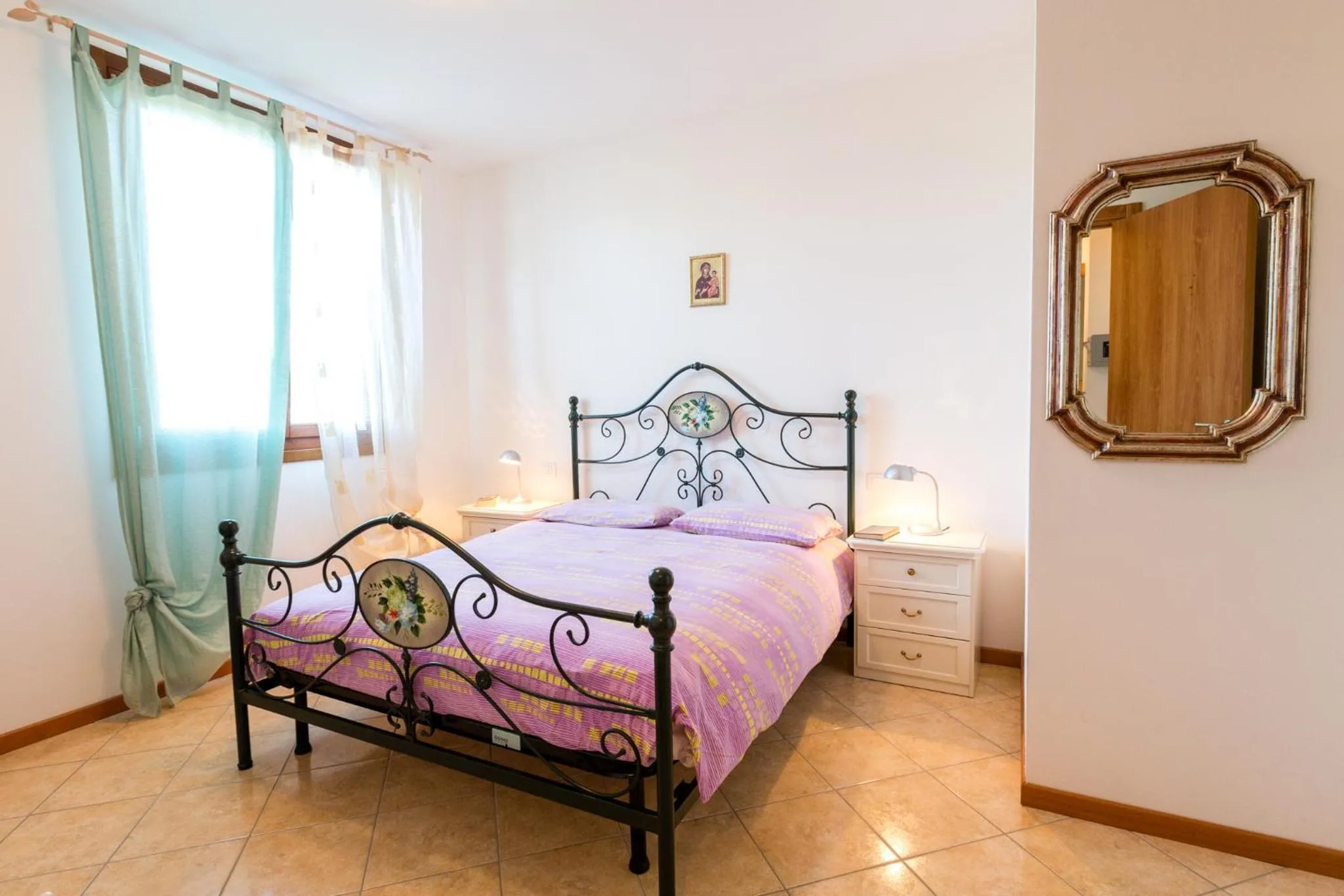 Bed in Agriturismo Ca' Baccan
