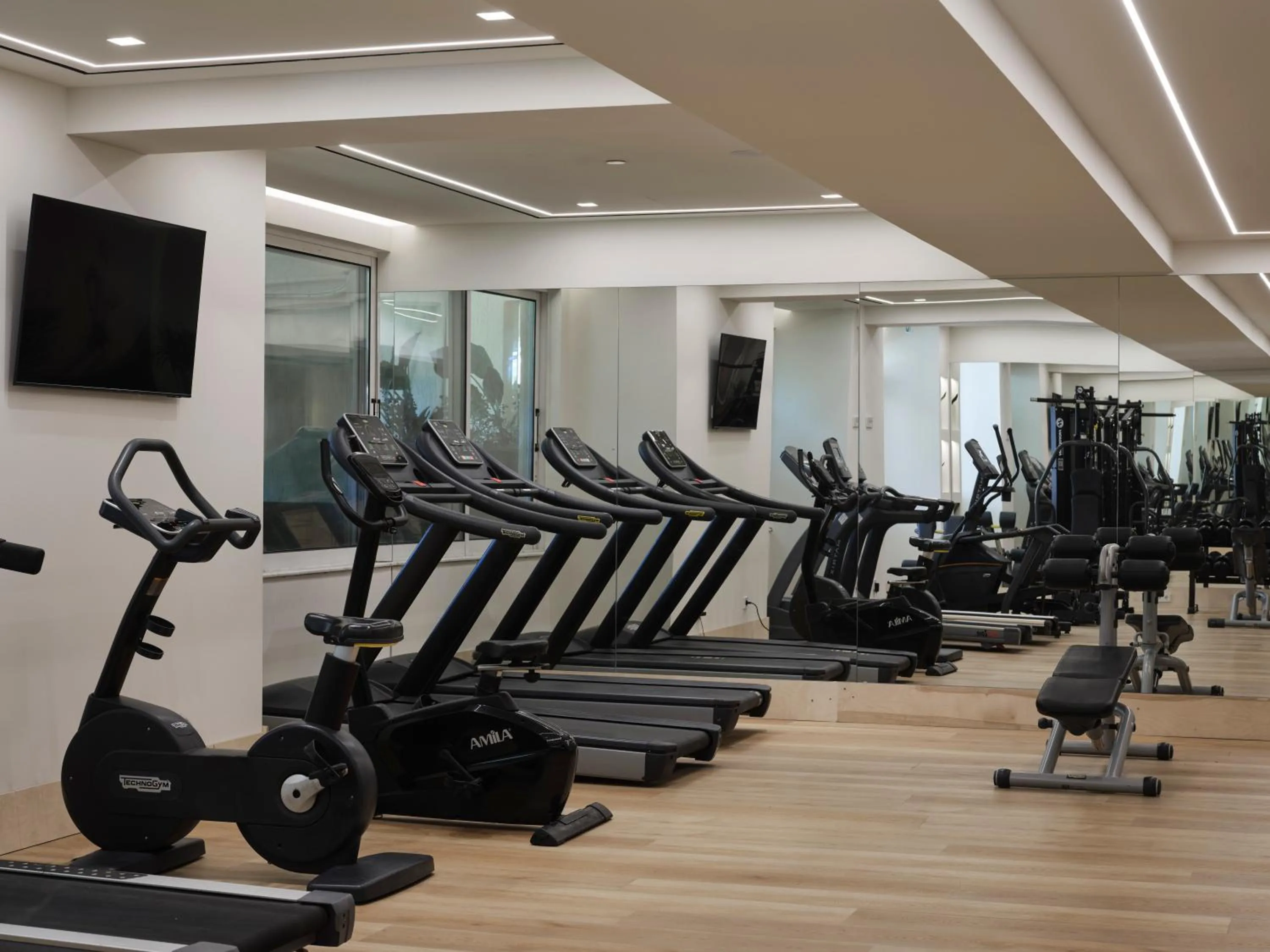 Fitness centre/facilities in Atlantica Princess Hotel