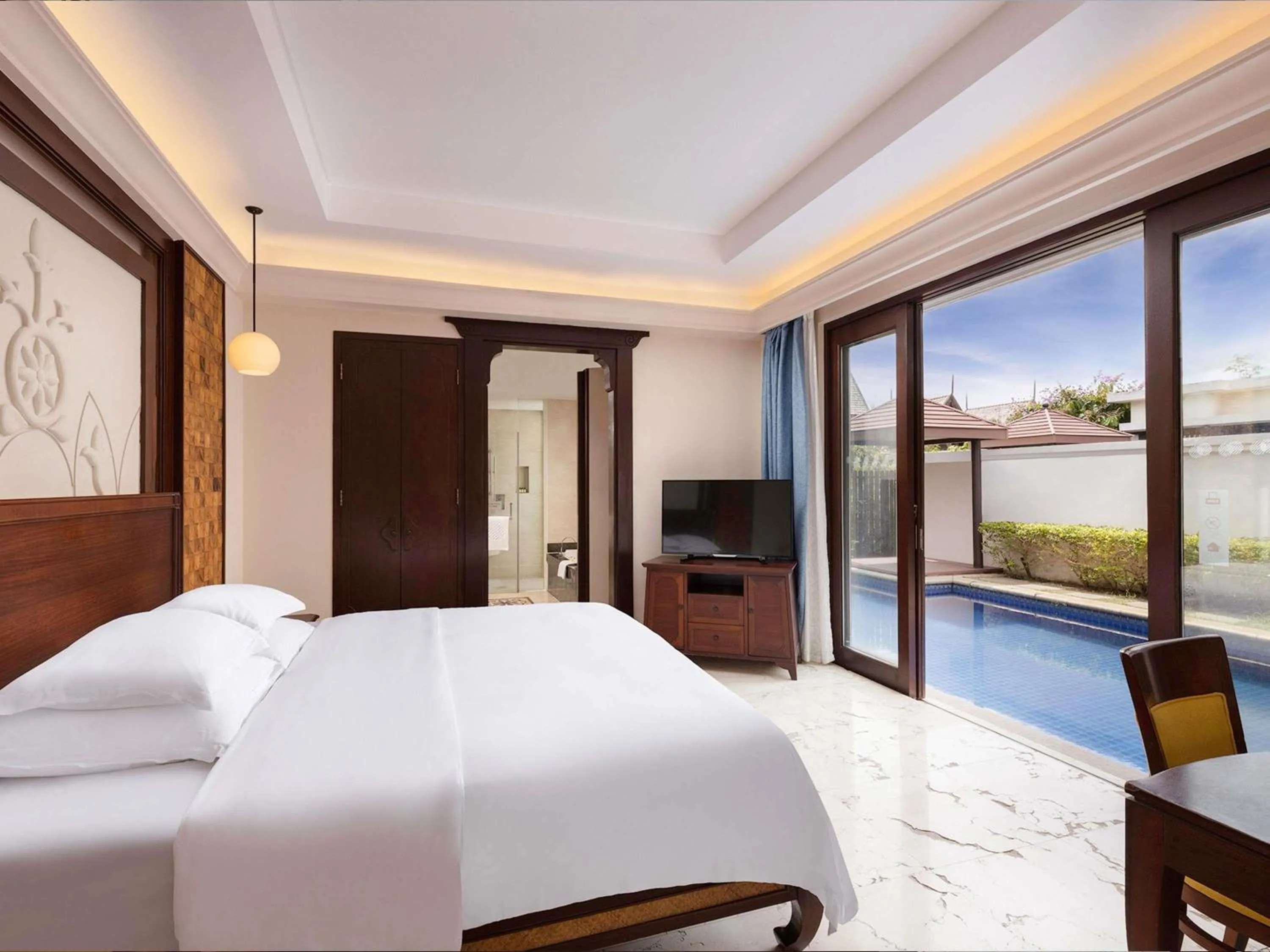 Bedroom, Bed in Pullman Sanya Yalong Bay Villas & Resort