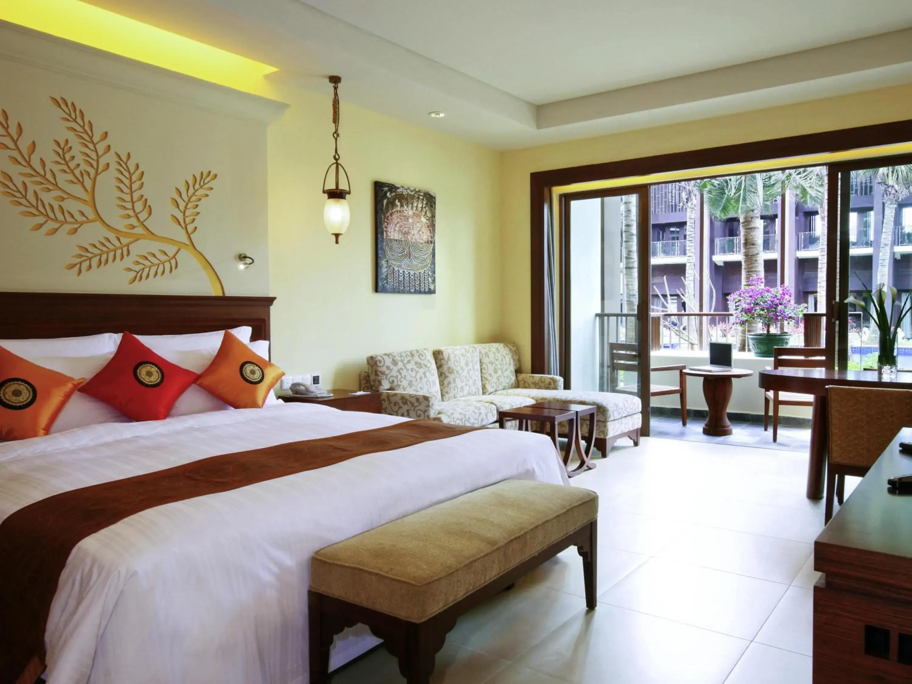 Bedroom, Bed in Pullman Sanya Yalong Bay Villas & Resort Bedroom, Bed in Pullman Sanya Yalong Bay Villas & Resort