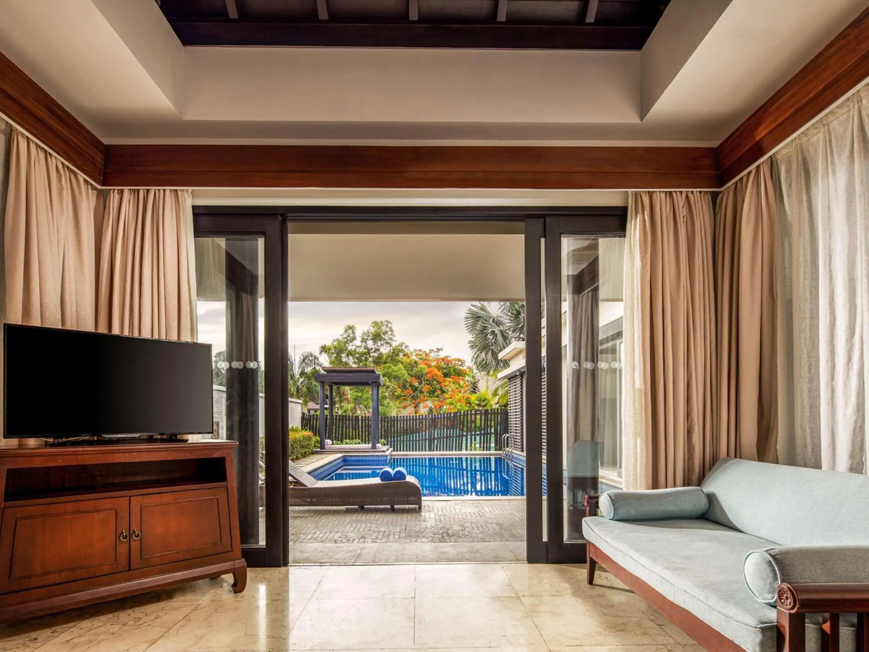 Bedroom in Pullman Sanya Yalong Bay Villas & Resort Bedroom in Pullman Sanya Yalong Bay Villas & Resort