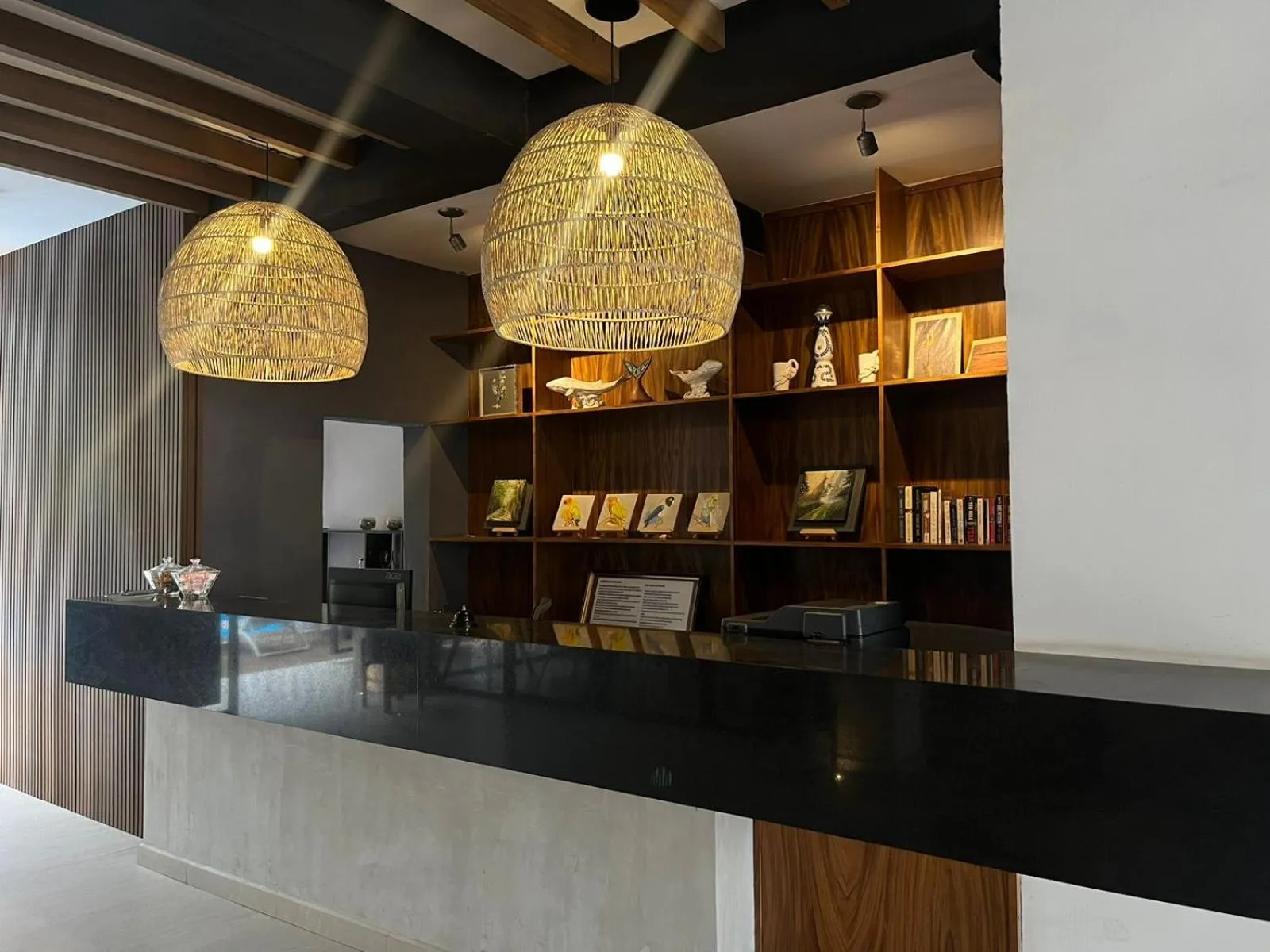 Lobby or reception in Hotel Palmeras