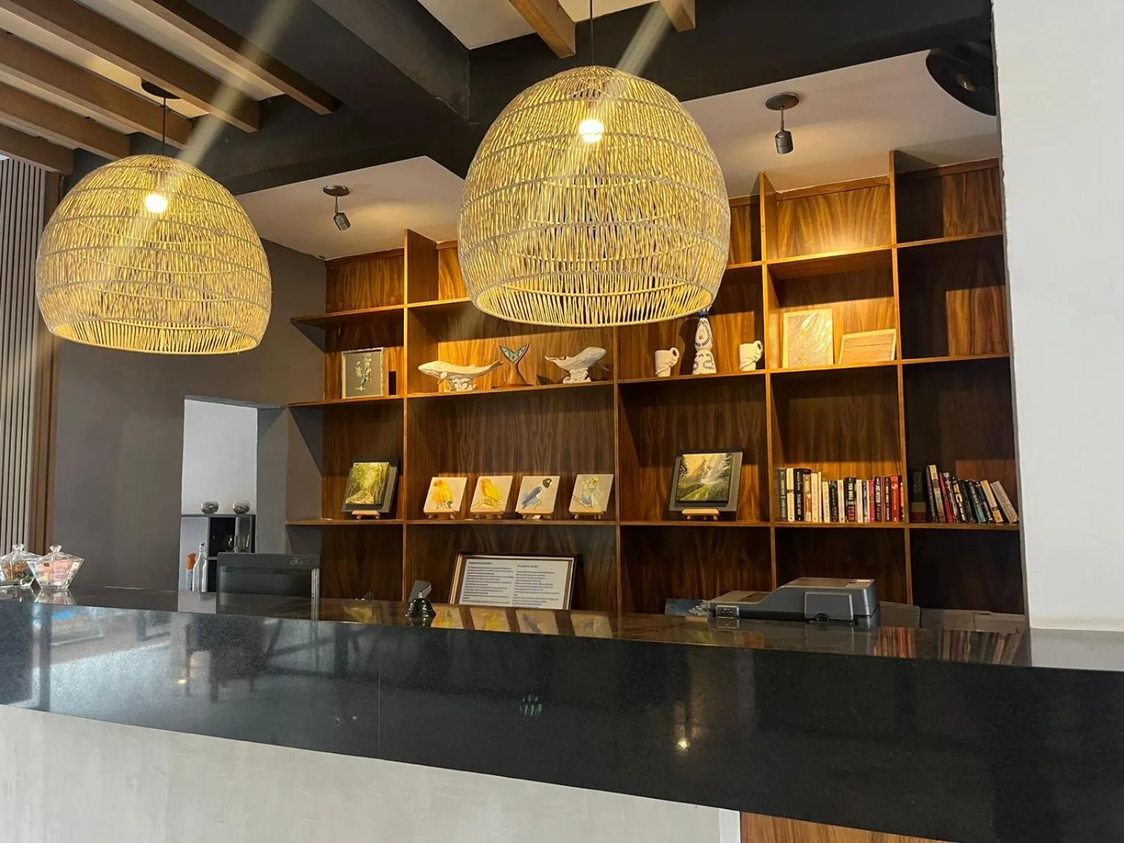 Lobby or reception in Hotel Palmeras