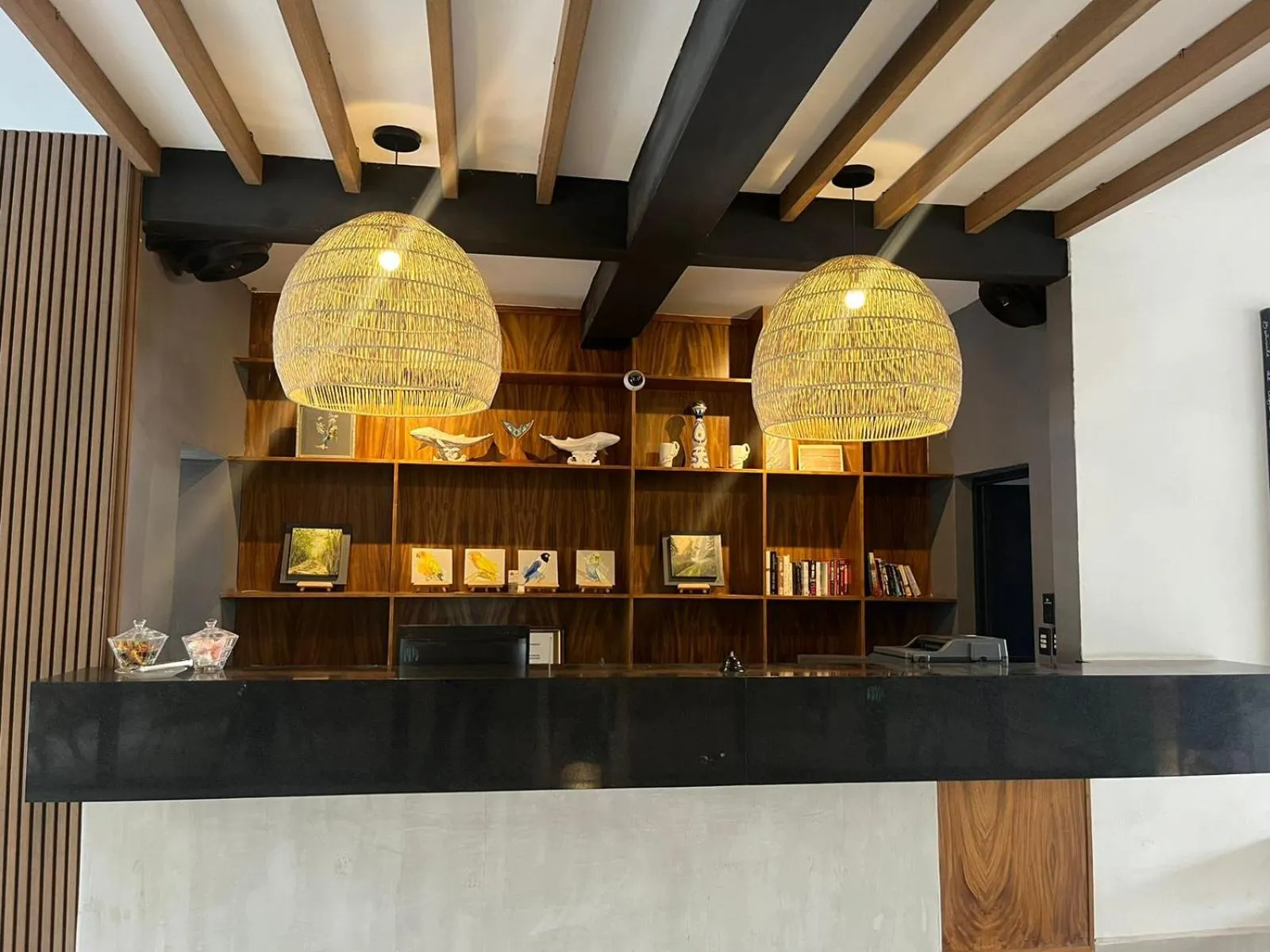 Lobby or reception in Hotel Palmeras