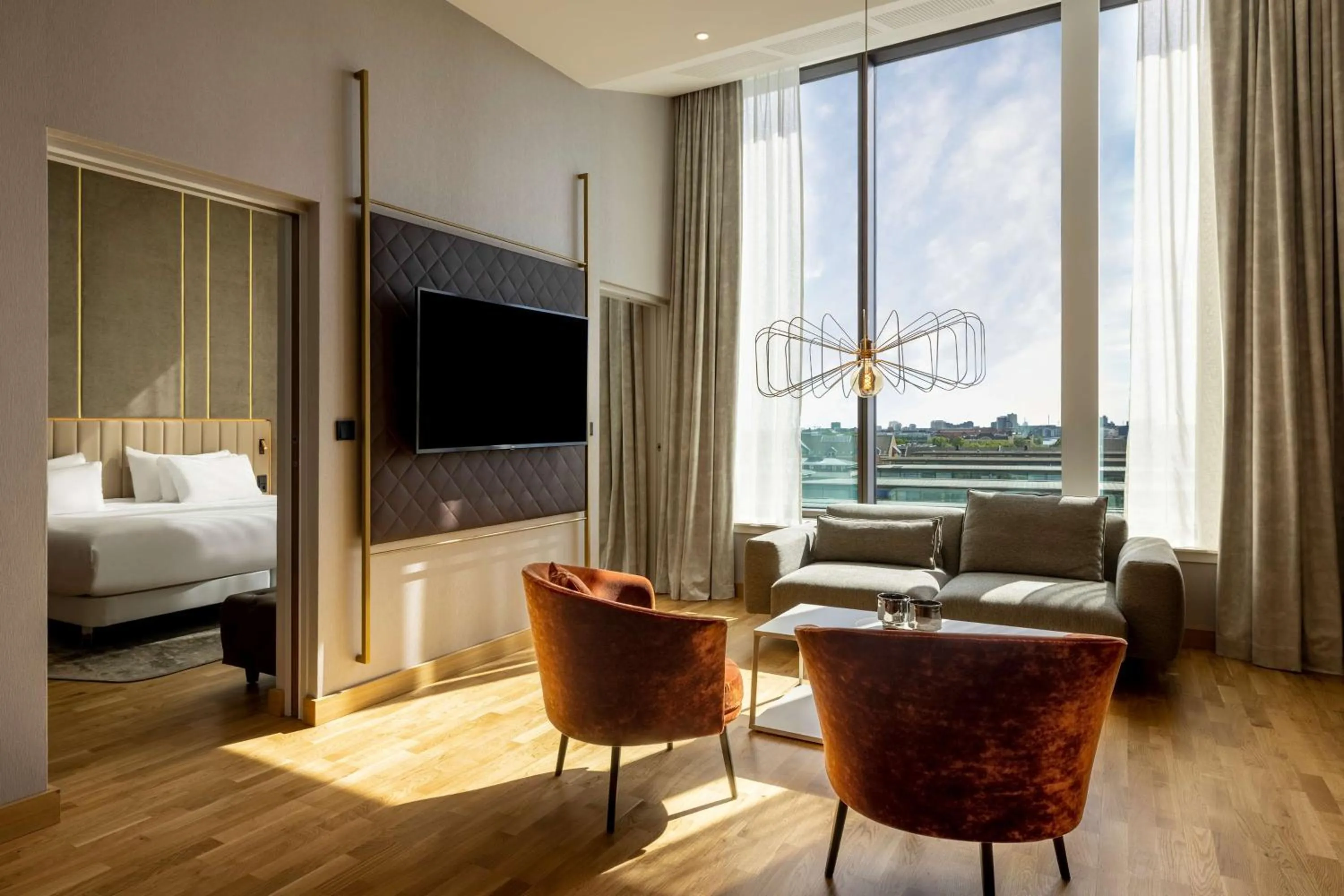 View (from property/room), Bed in NH Collection Copenhagen