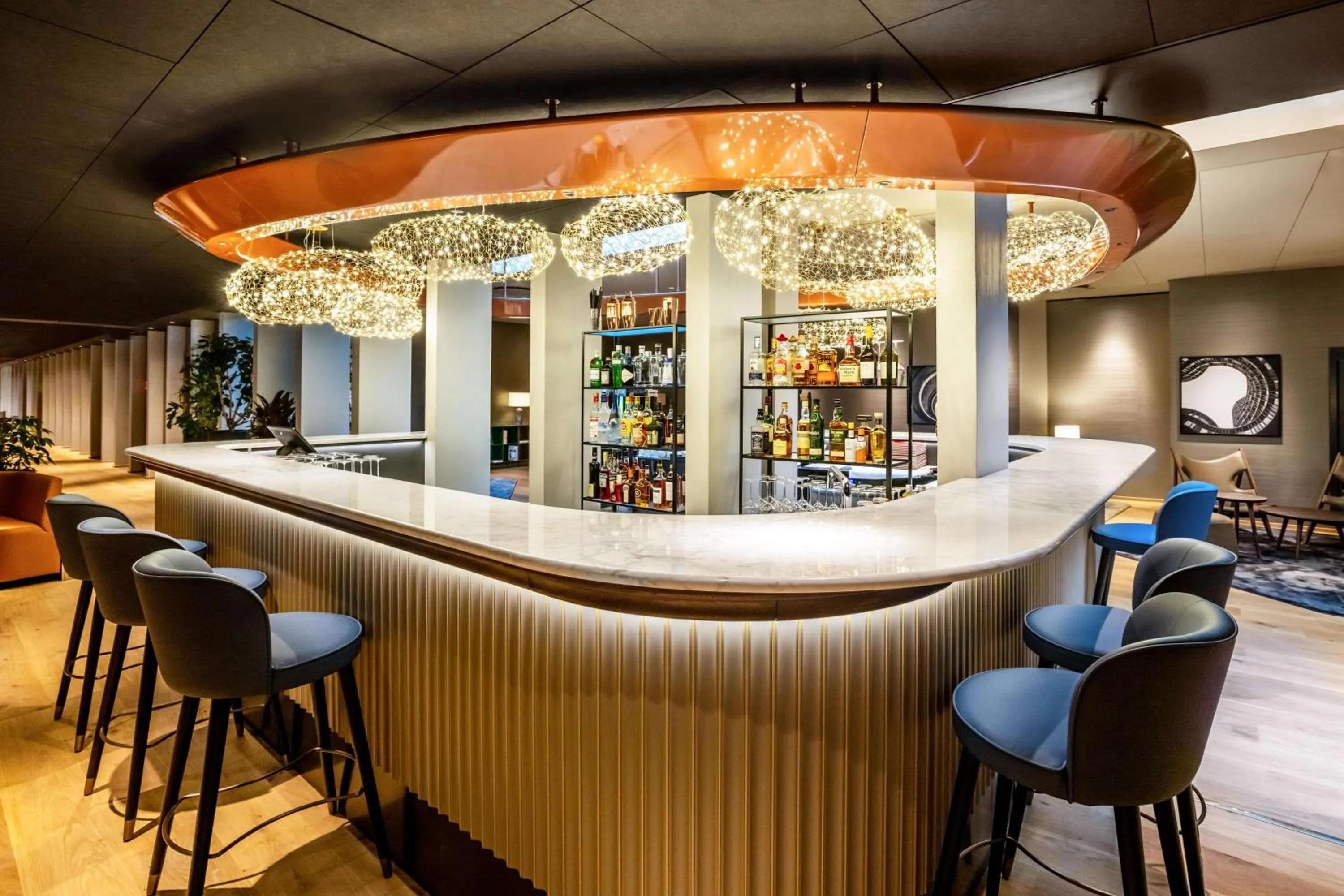 Lounge or bar in NH Collection Copenhagen