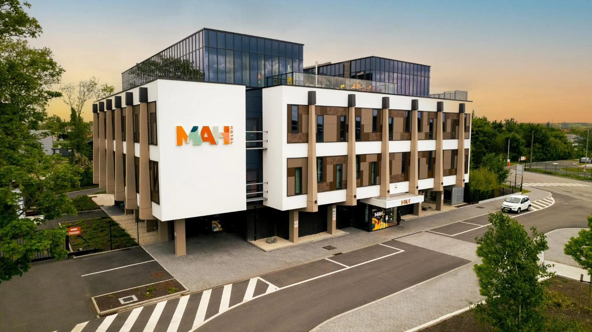 Property building in Mah Hotel