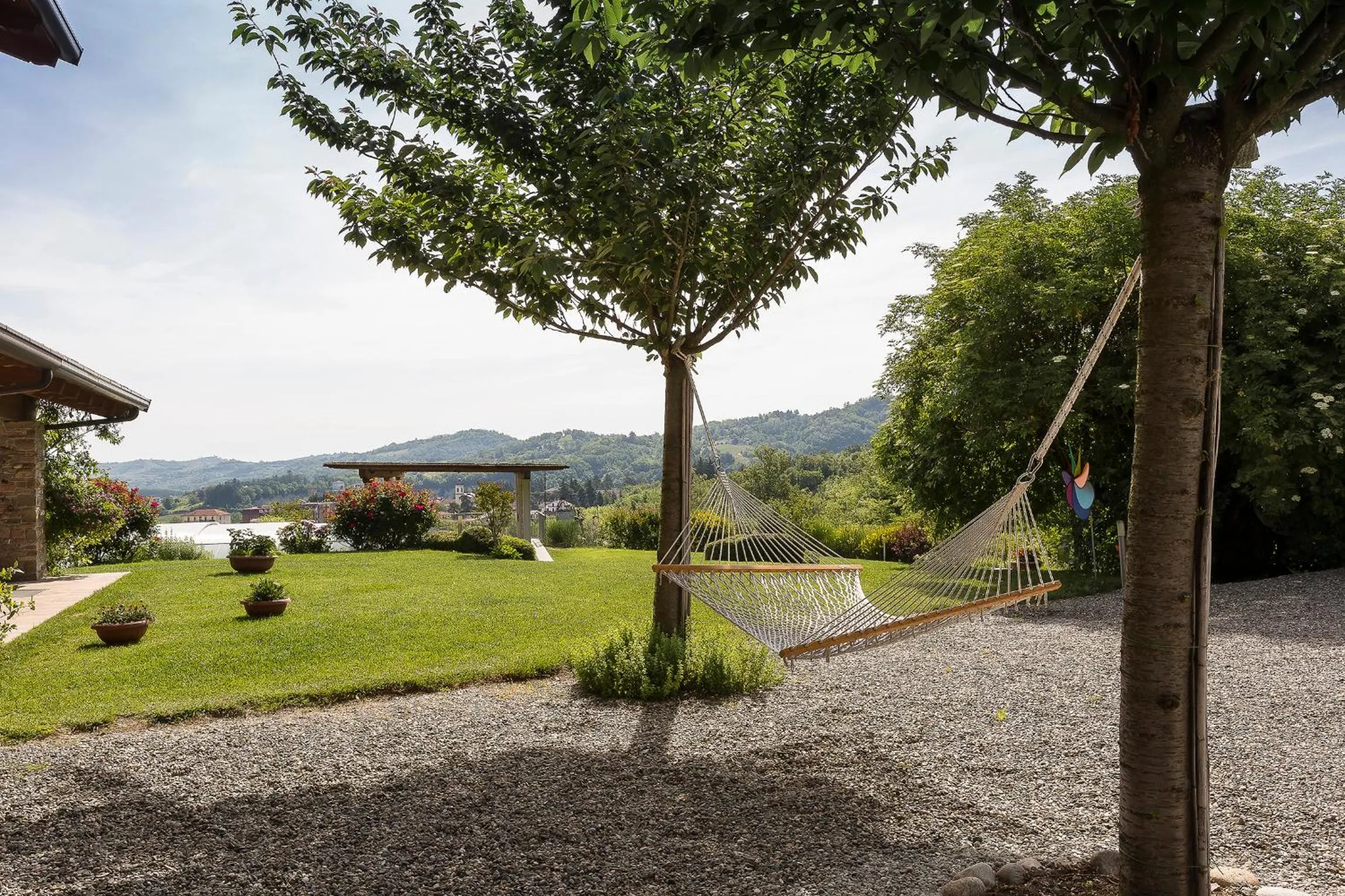 Garden view in Il Sambuco Innamorato