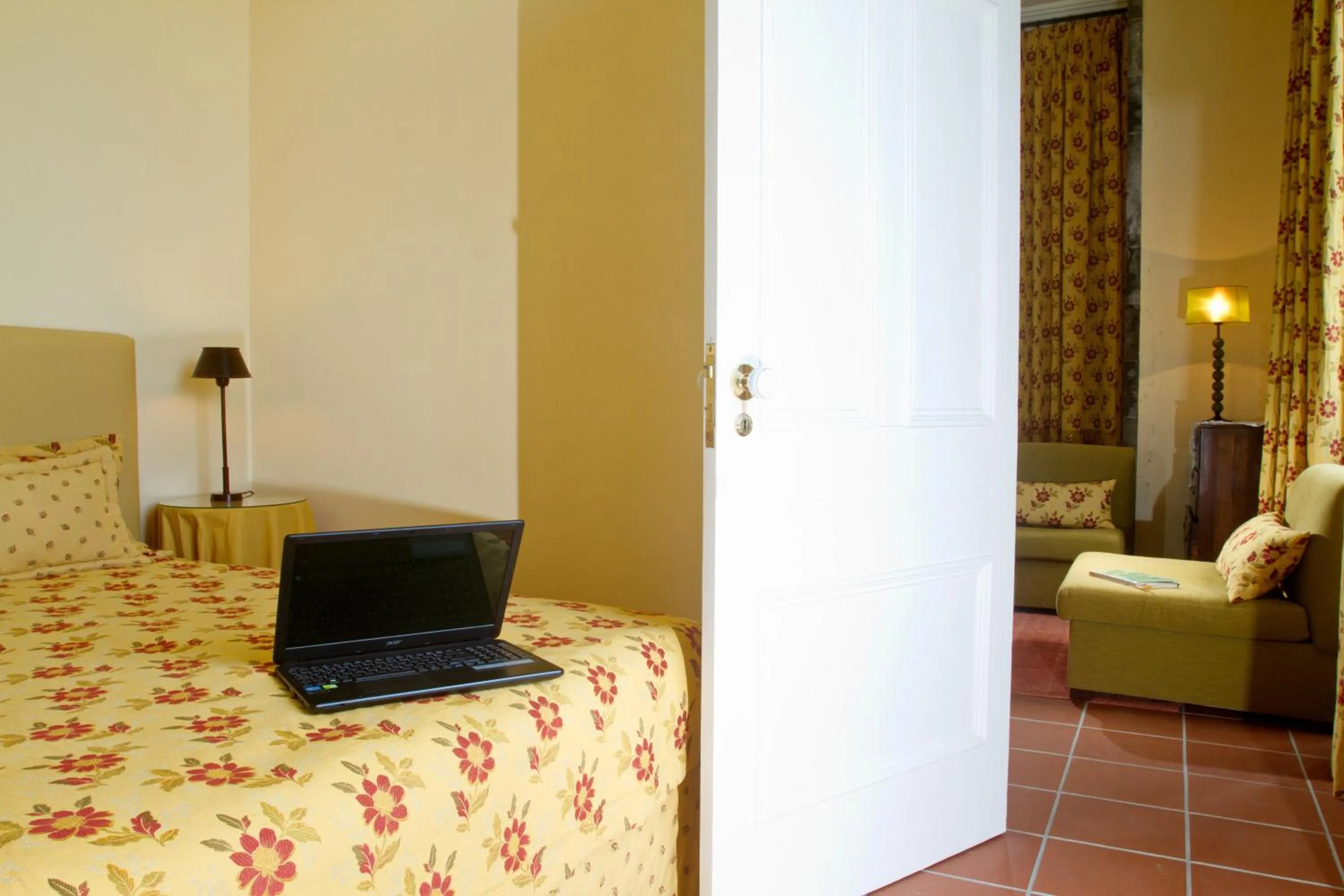Bed in Casa Dos Barcos Furnas