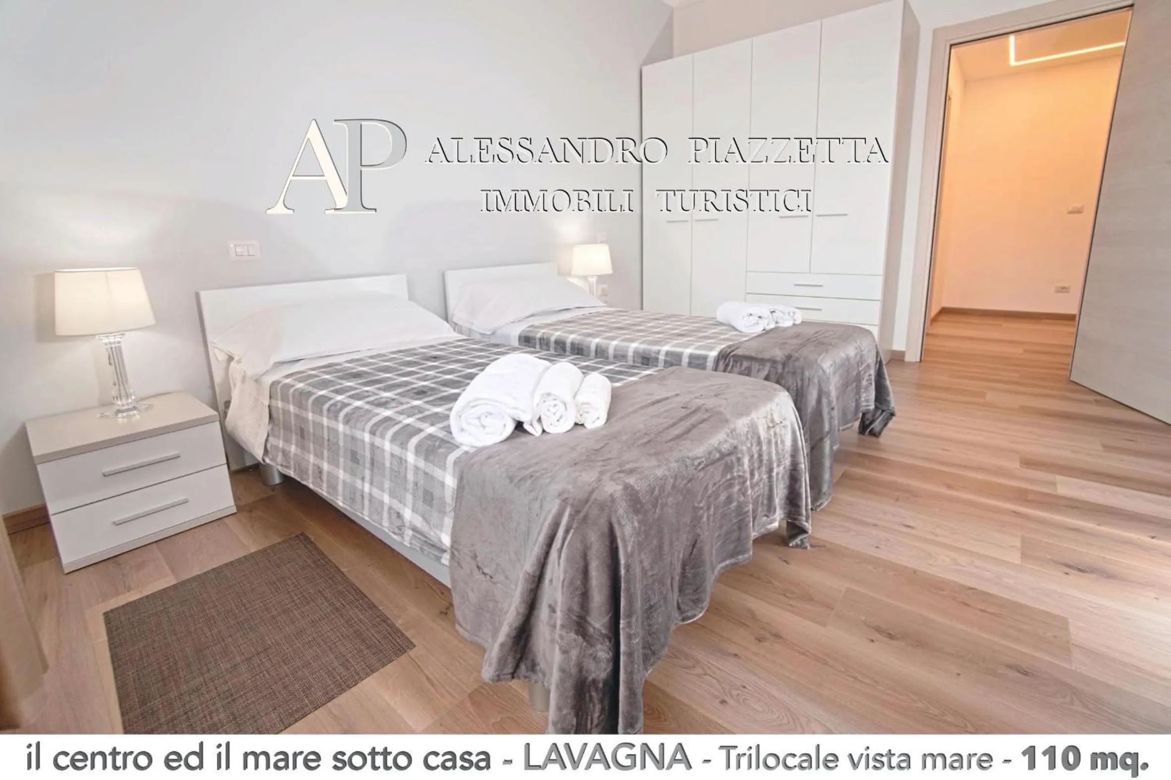 Il centro ed il mare sotto casa