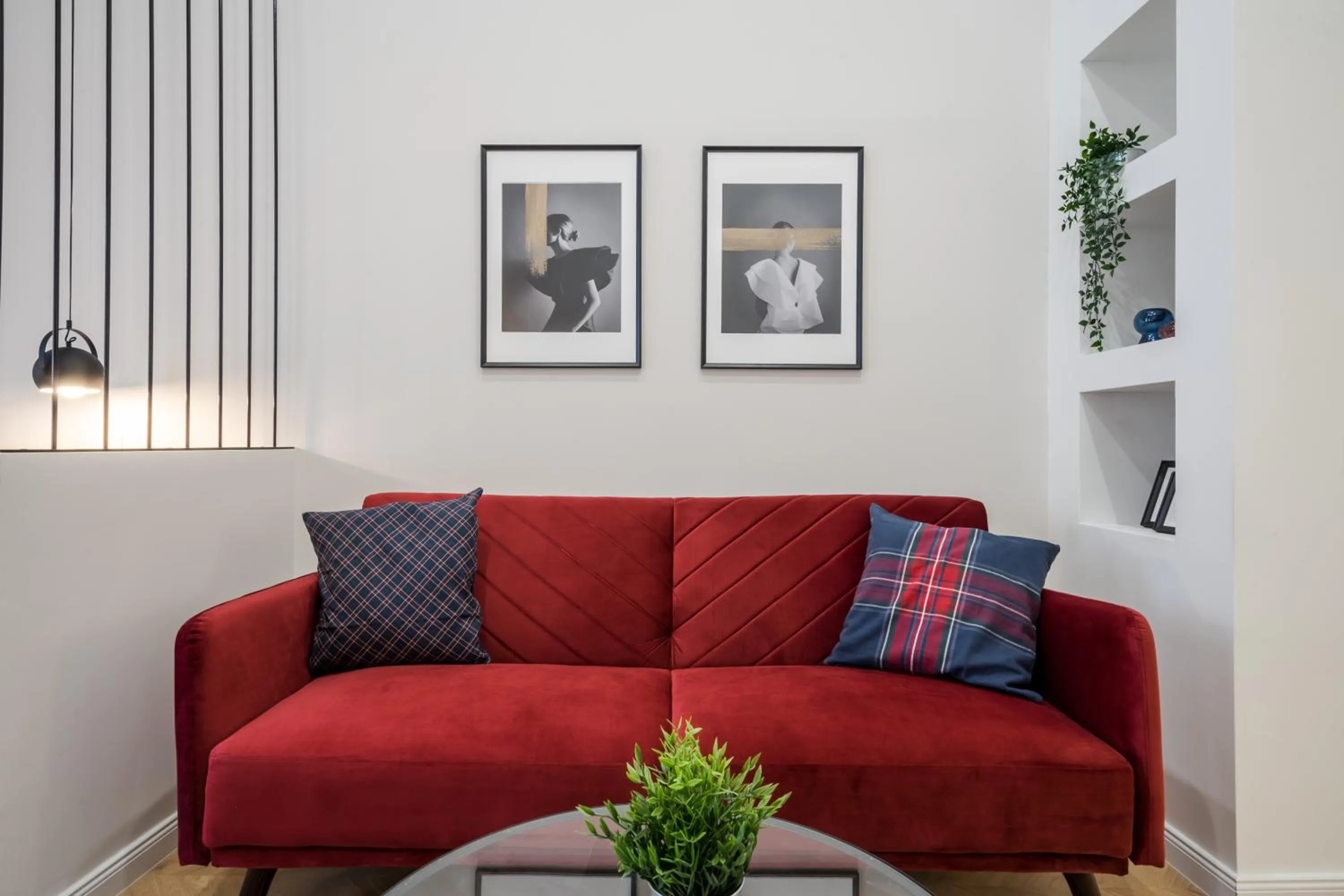 Living room in K33- Boutique Apartments, Best Location, by BQA