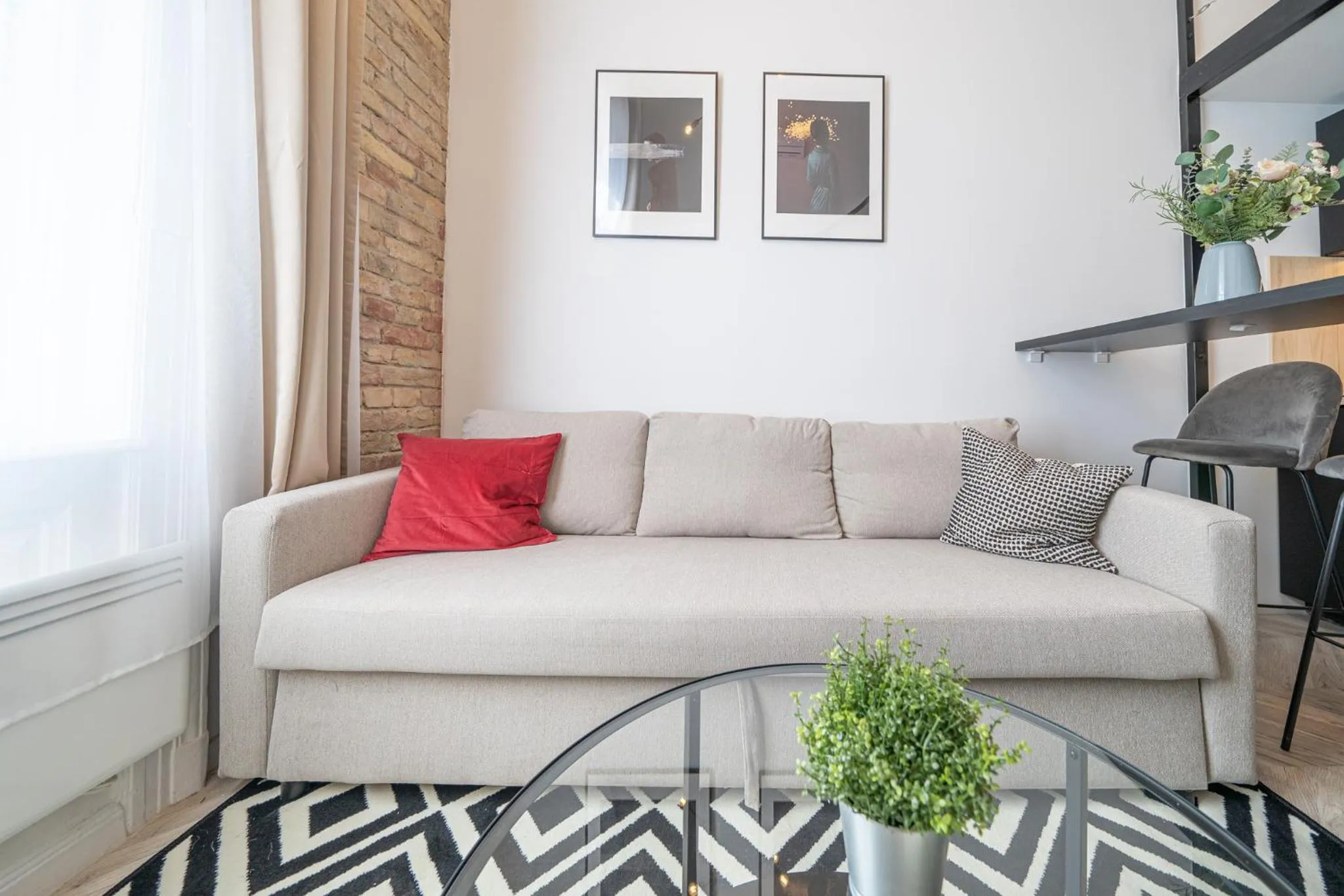 Living room in K33- Boutique Apartments, Best Location, by BQA