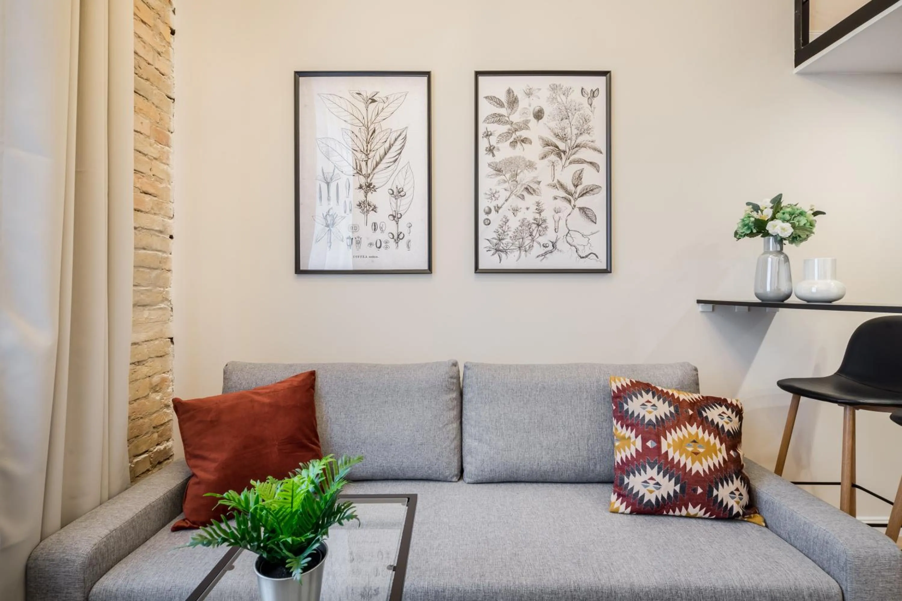 Living room in K33- Boutique Apartments, Best Location, by BQA