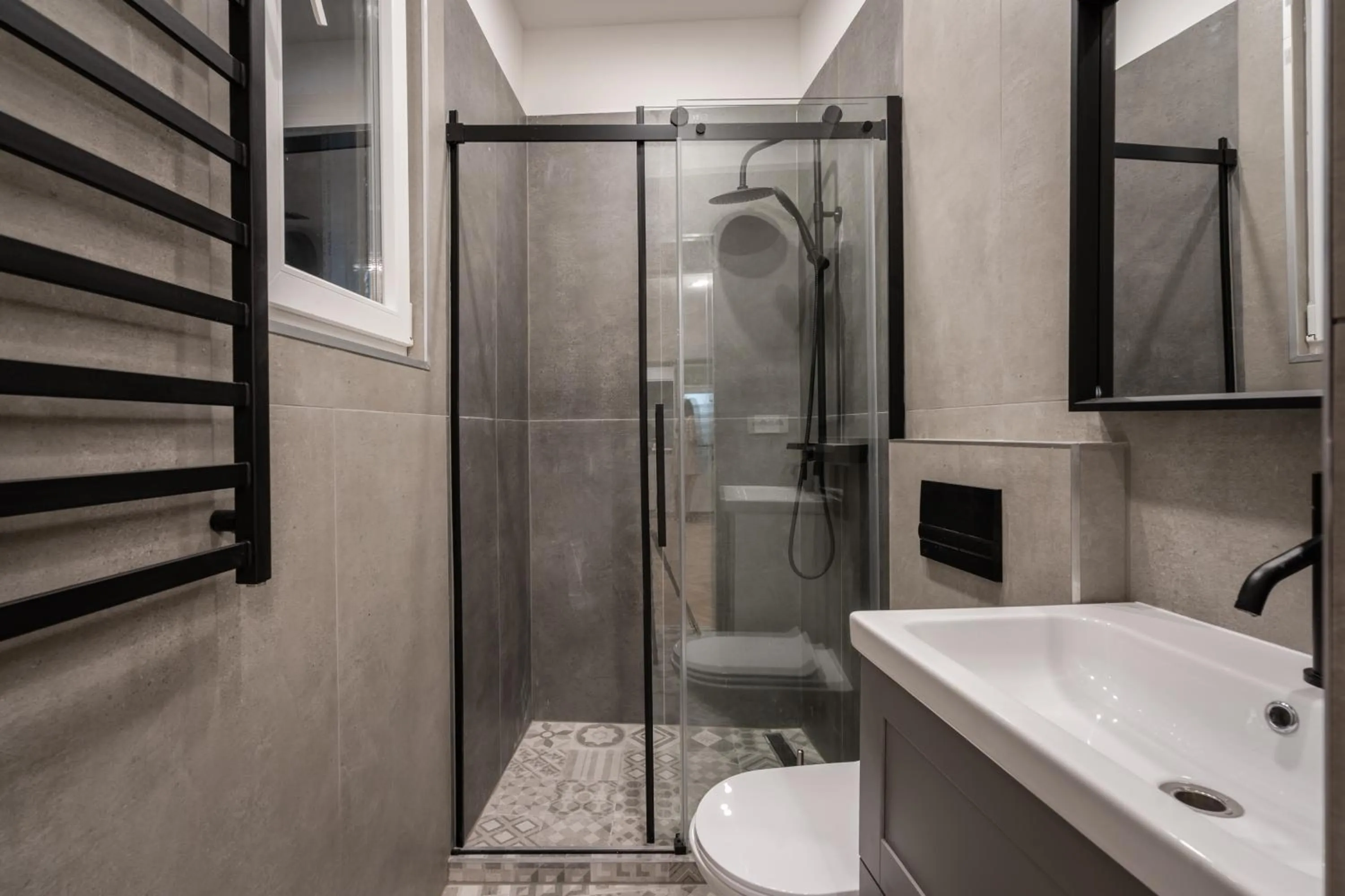 Shower in K33- Boutique Apartments, Best Location, by BQA
