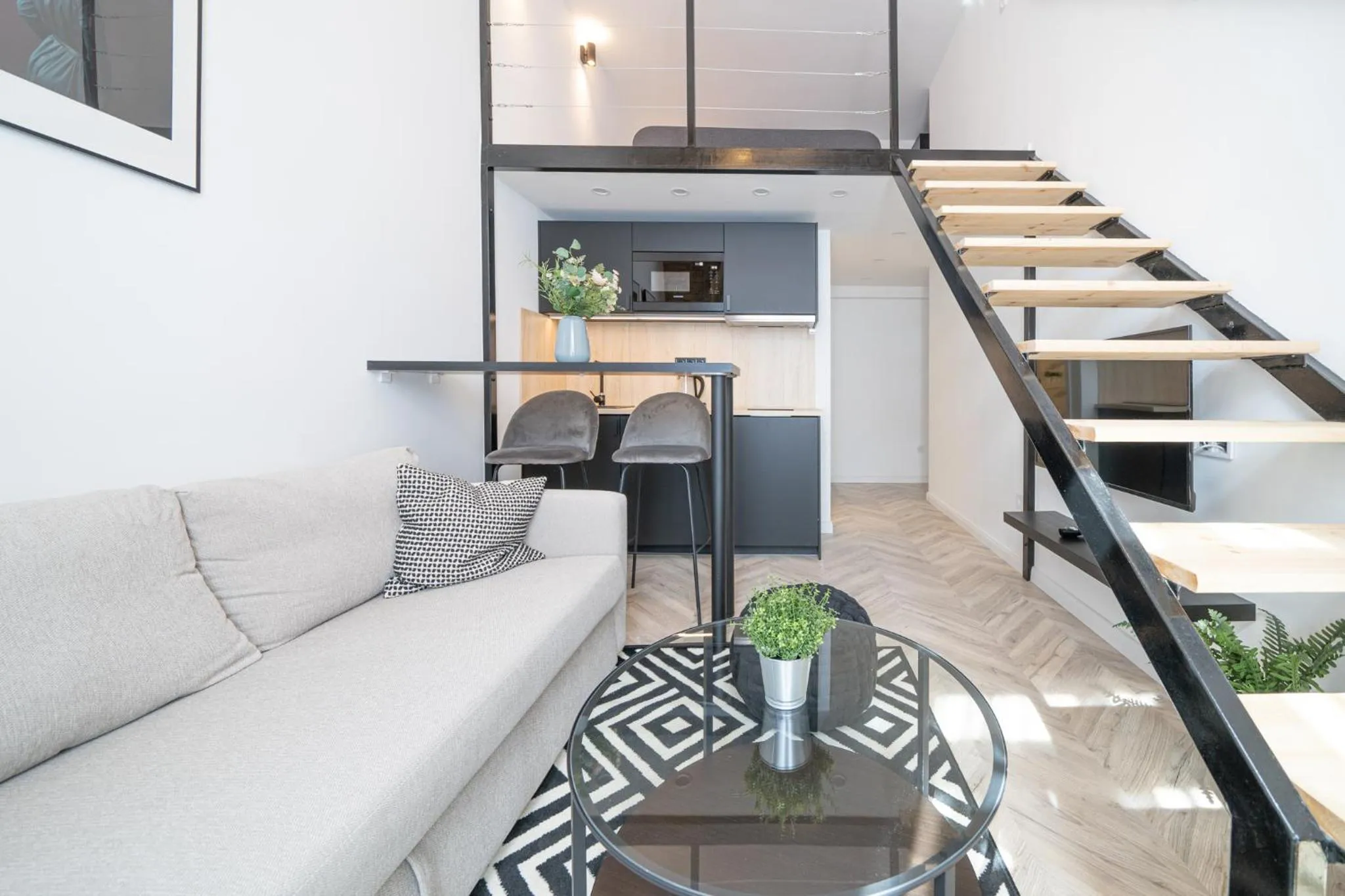 Living room in K33- Boutique Apartments, Best Location, by BQA