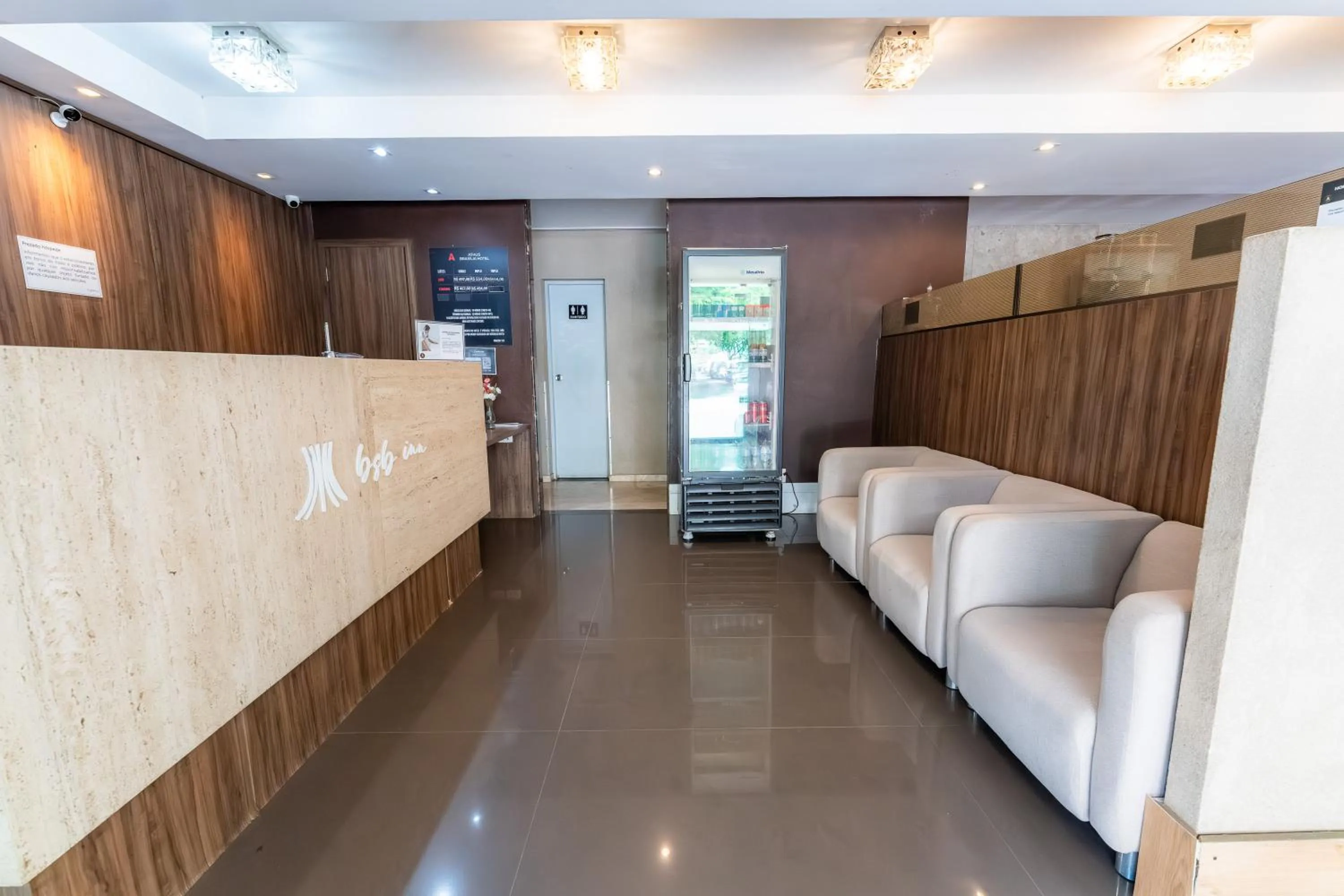 Lobby or reception in Athus Brasilia Hotel by Bsb Inn