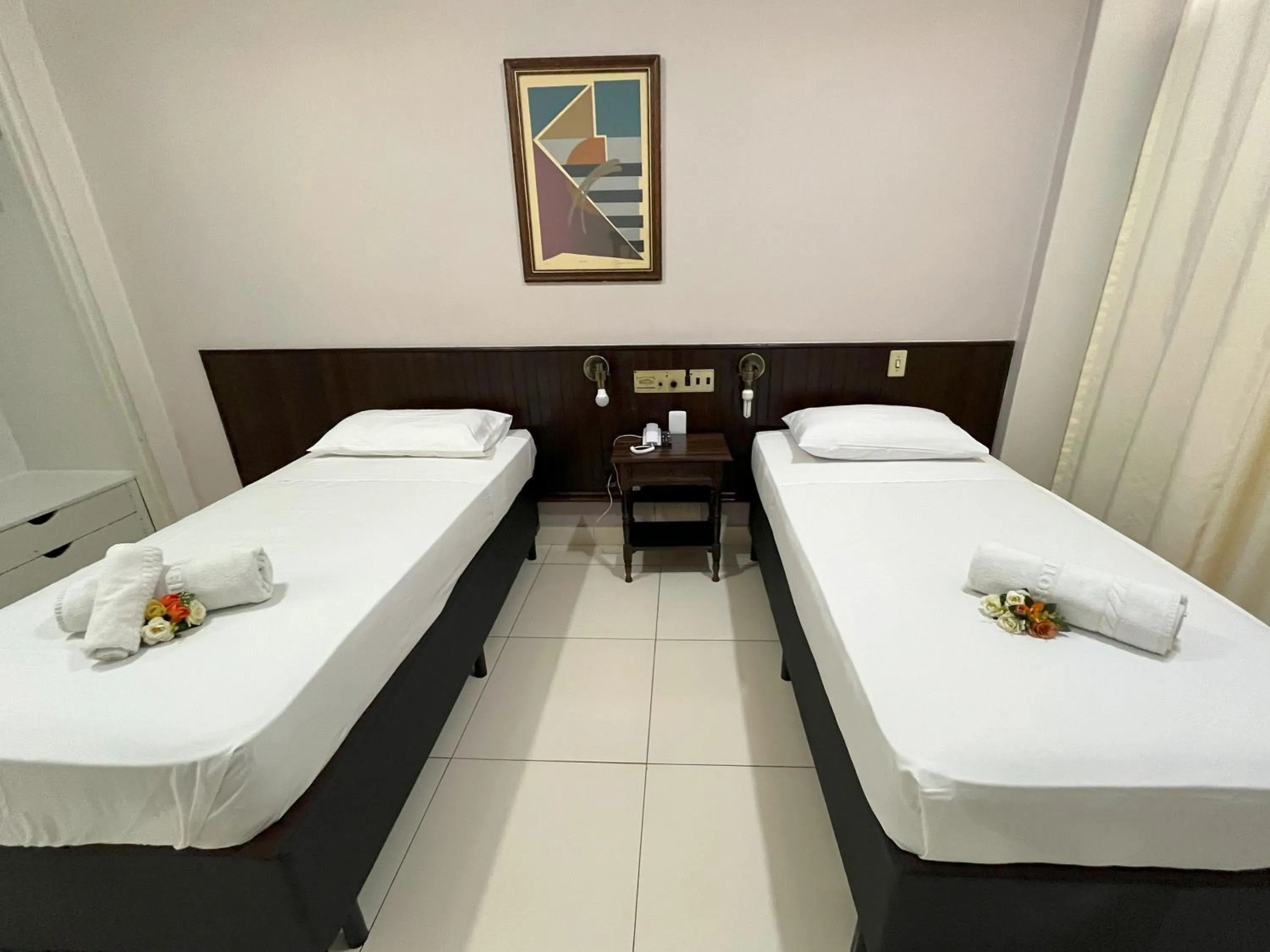 Bed in Athus Brasilia Hotel by Bsb Inn