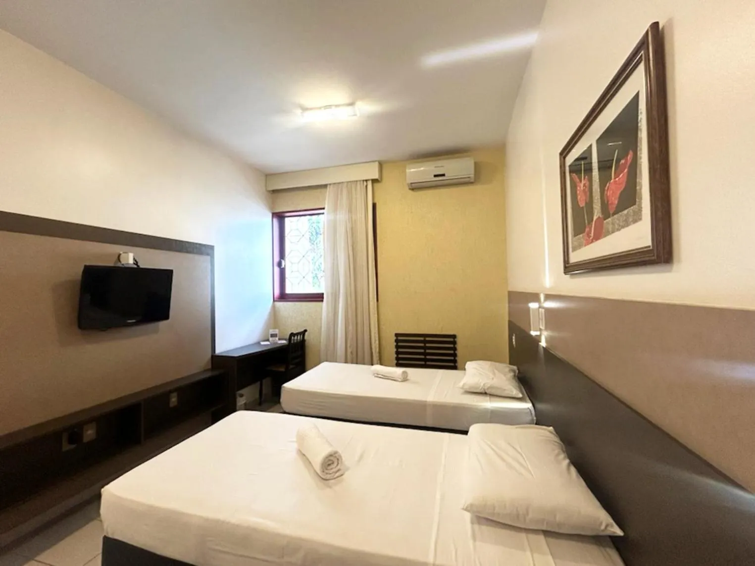 Bed in Athus Brasilia Hotel by Bsb Inn