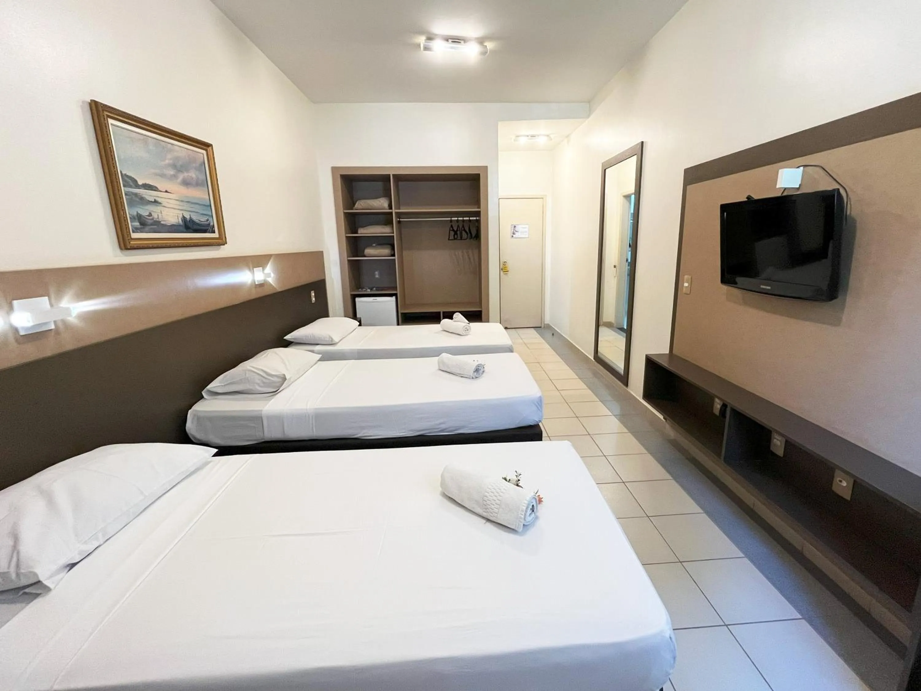 Bed in Athus Brasilia Hotel by Bsb Inn