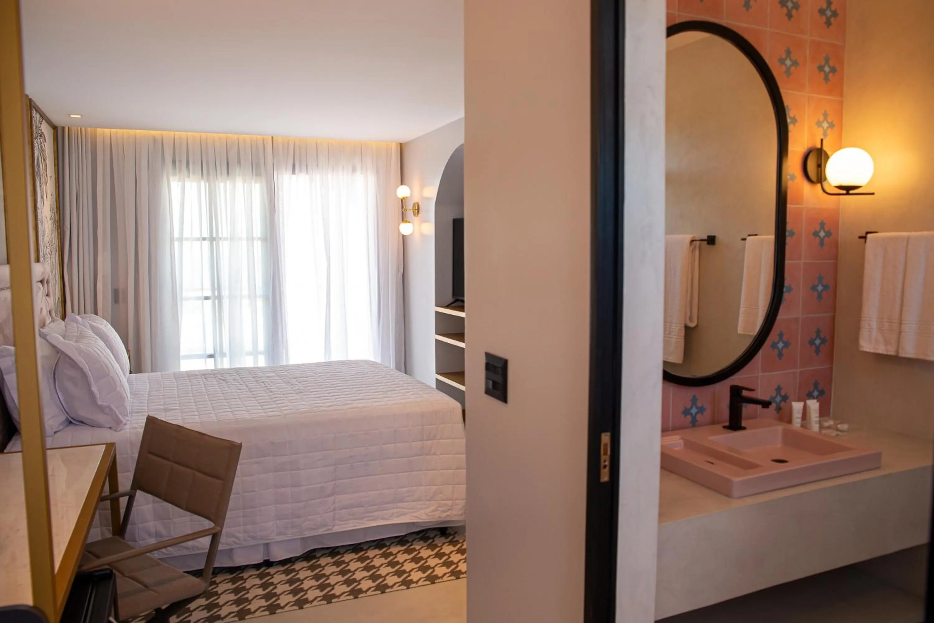 Bed in Exótica Boutique Hotel