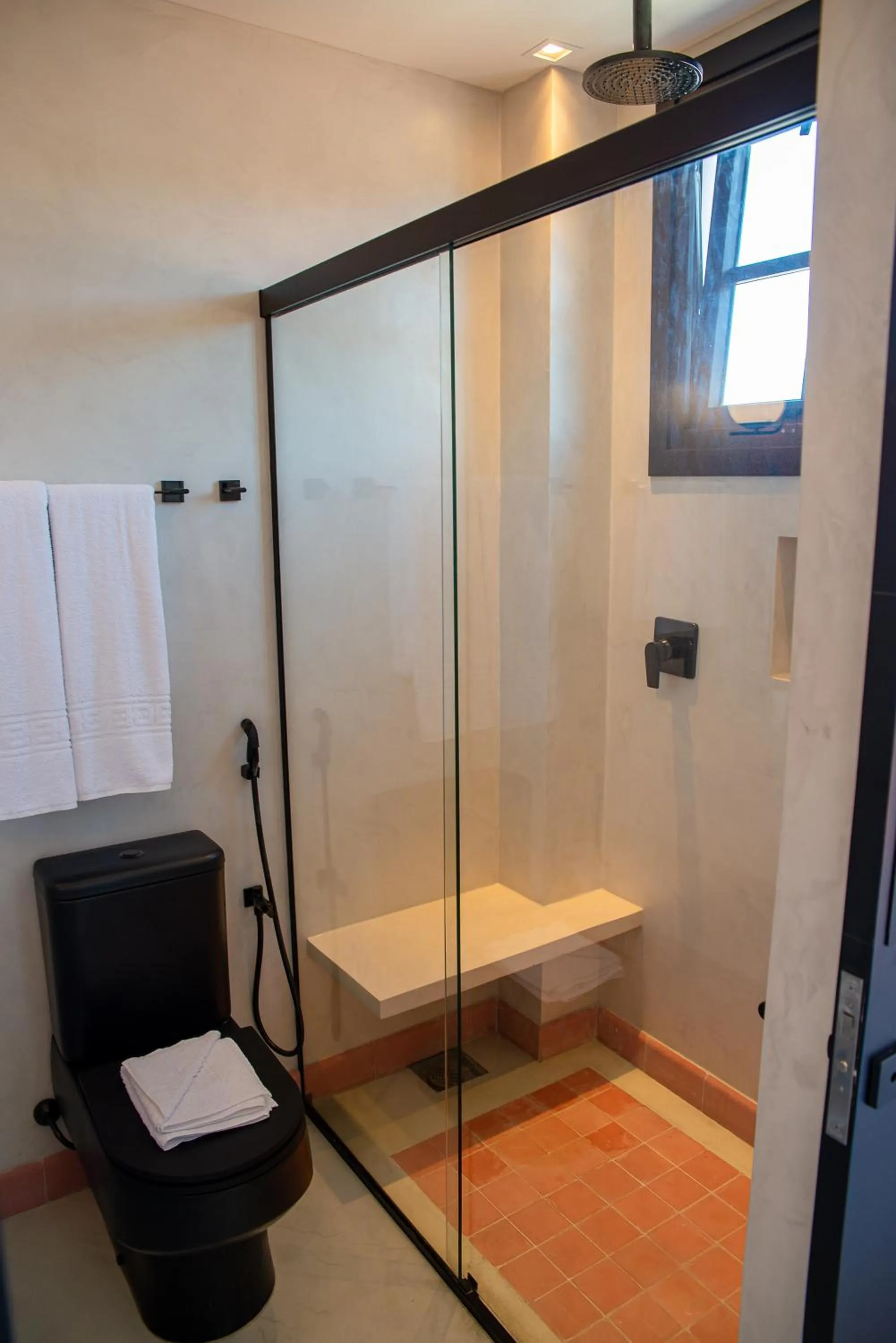 Shower in Exótica Boutique Hotel