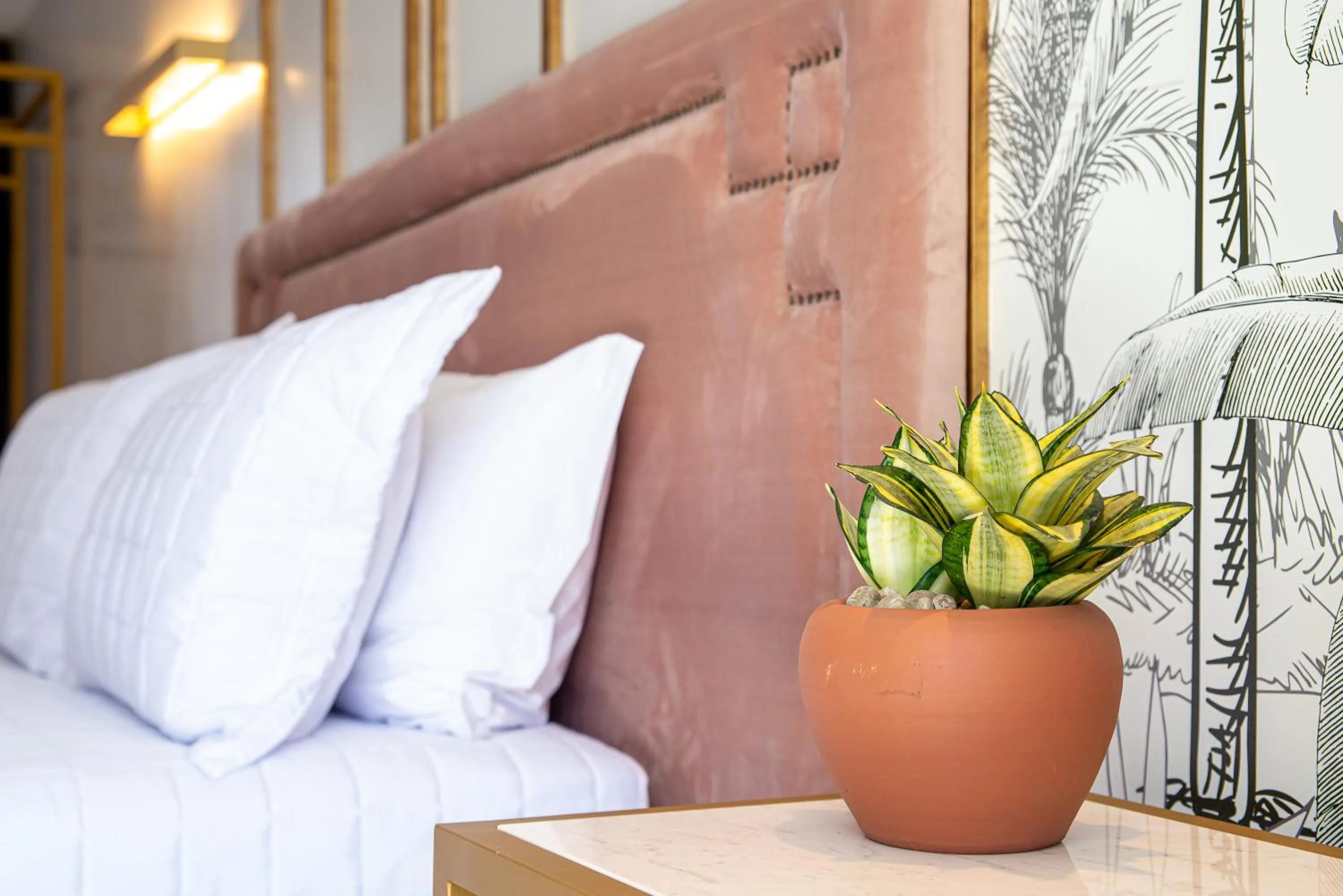 Bed in Exótica Boutique Hotel