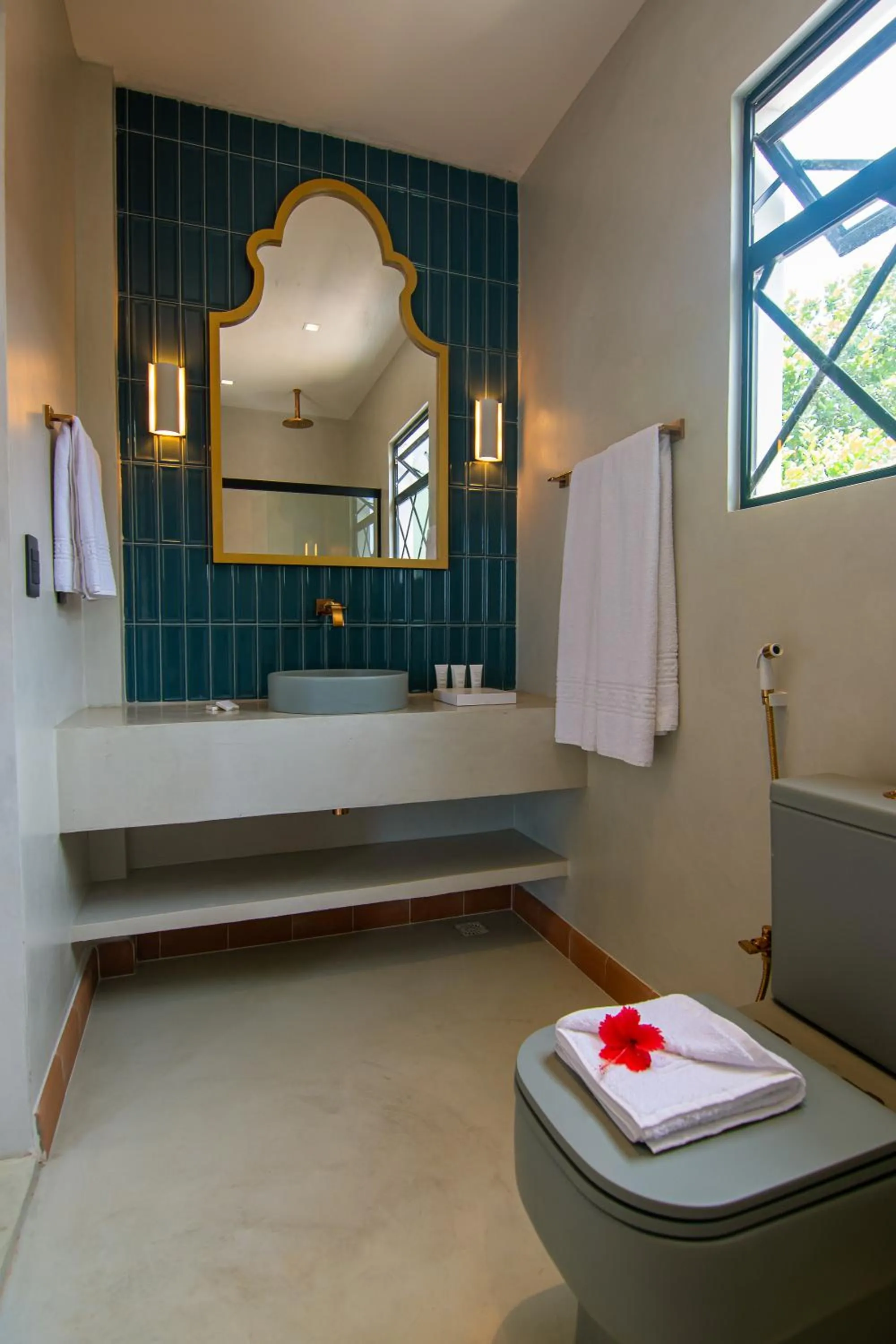 Toilet in Exótica Boutique Hotel