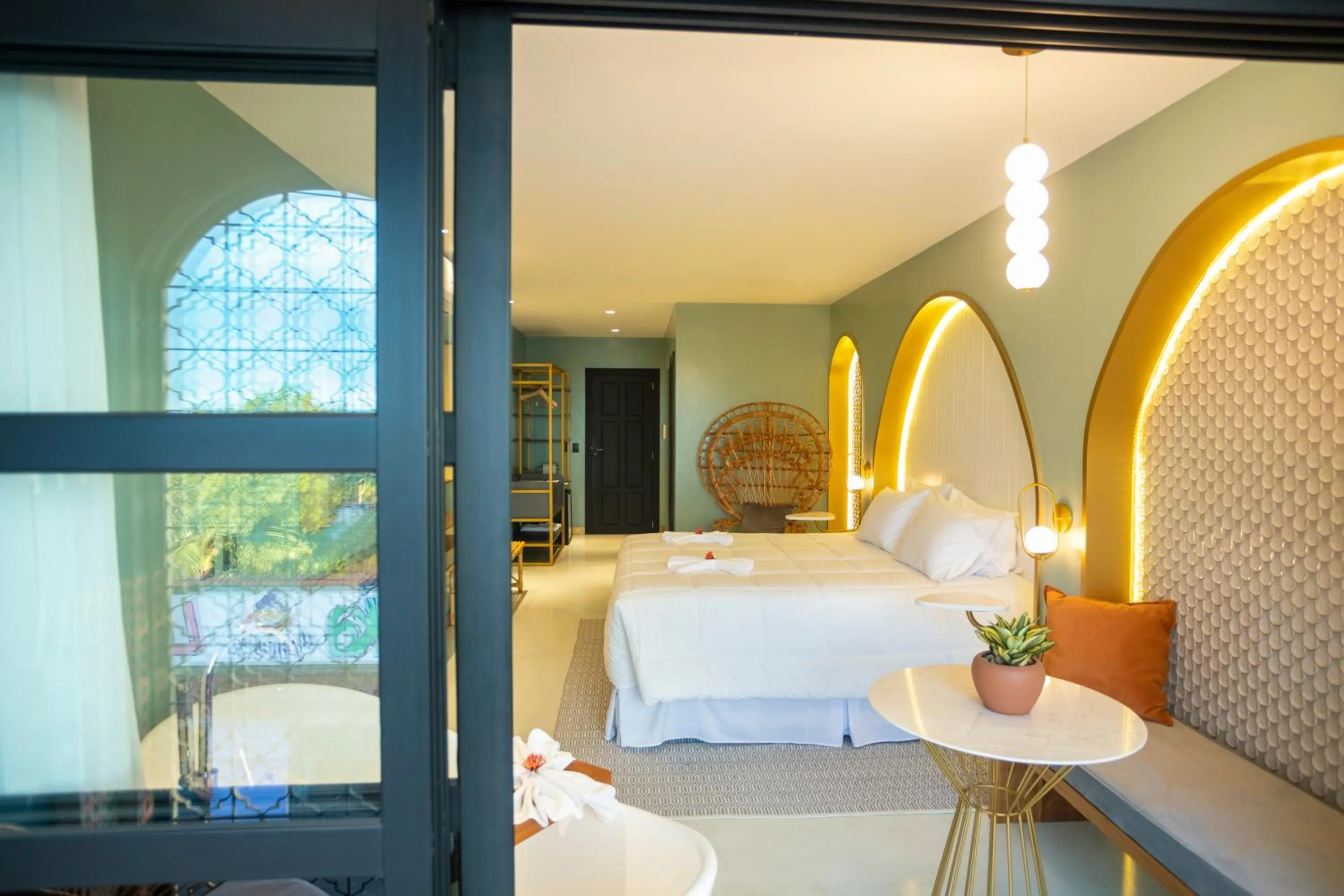 Photo of the whole room, Bed in Exótica Boutique Hotel