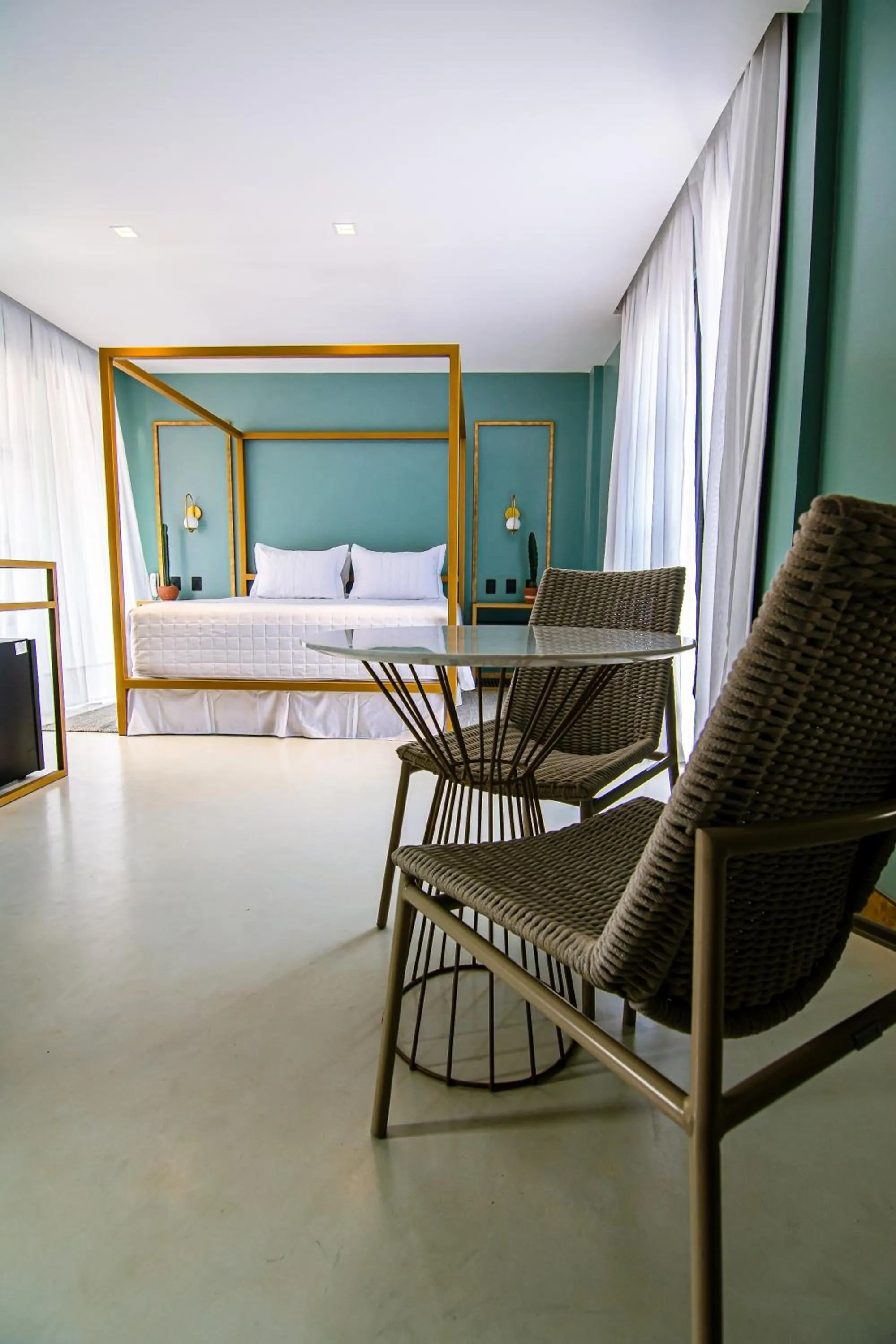 Bed in Exótica Boutique Hotel