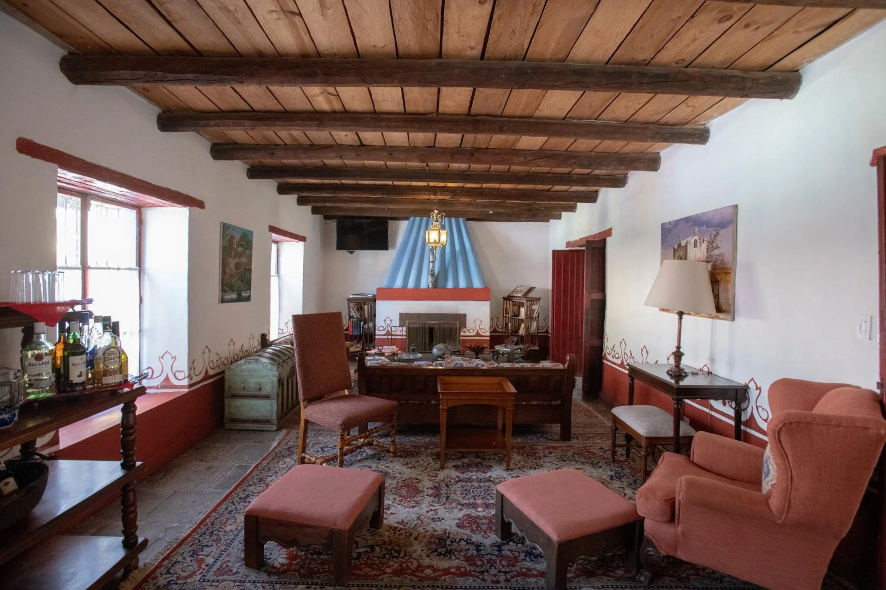 Area and facilities in La Casa Azul Huasca & Restaurante La Terraza