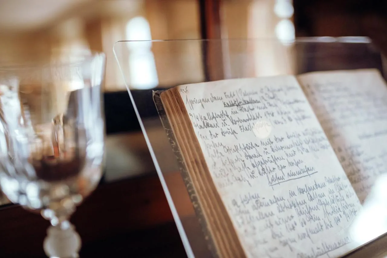 Decorative detail in Hotel Klute