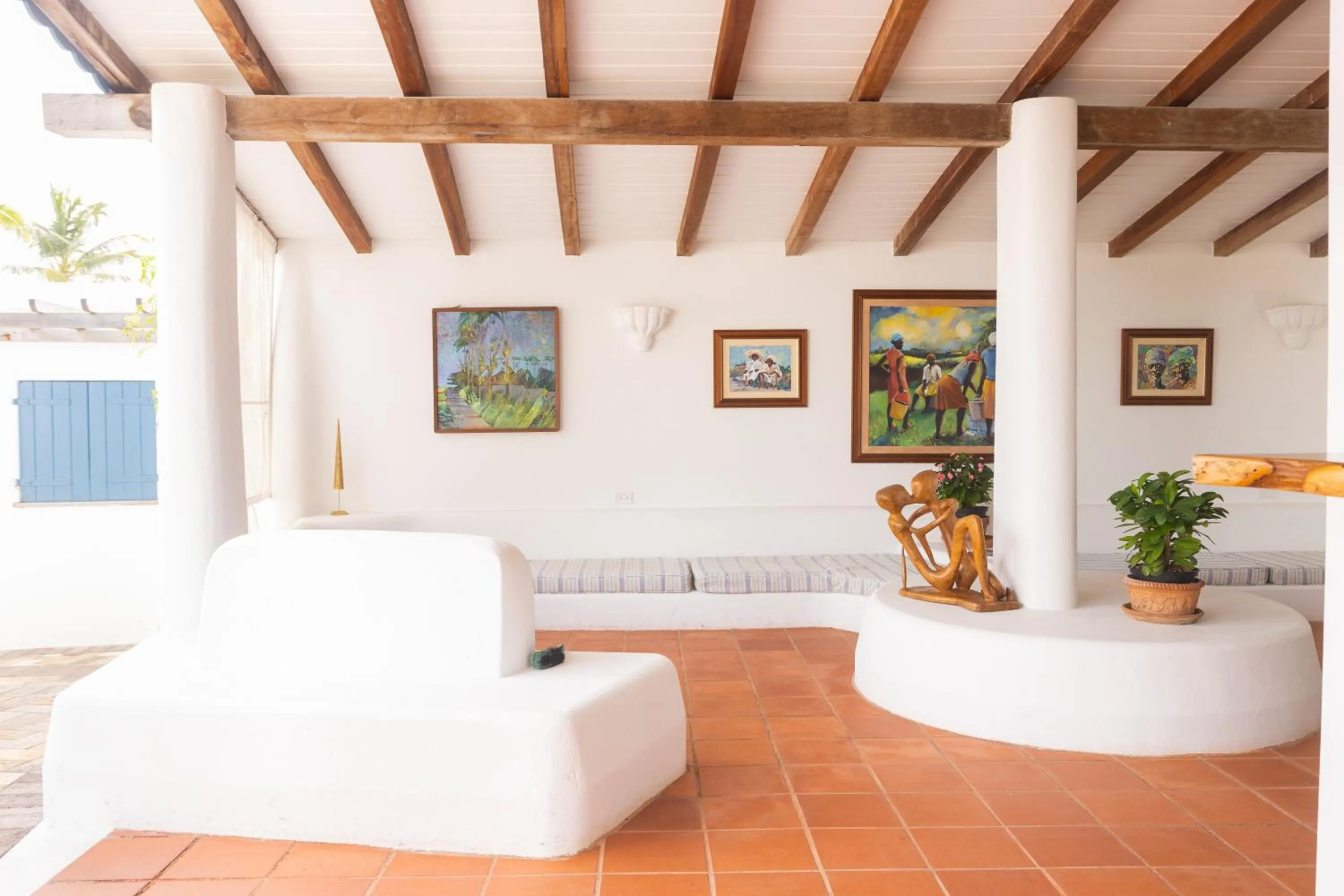 Lobby or reception in OceanBlue Resort