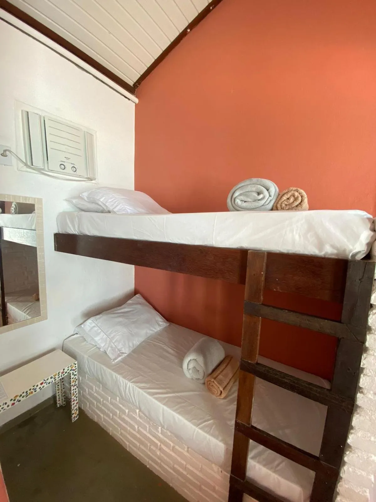 Bed in Pousada Dom Quixote