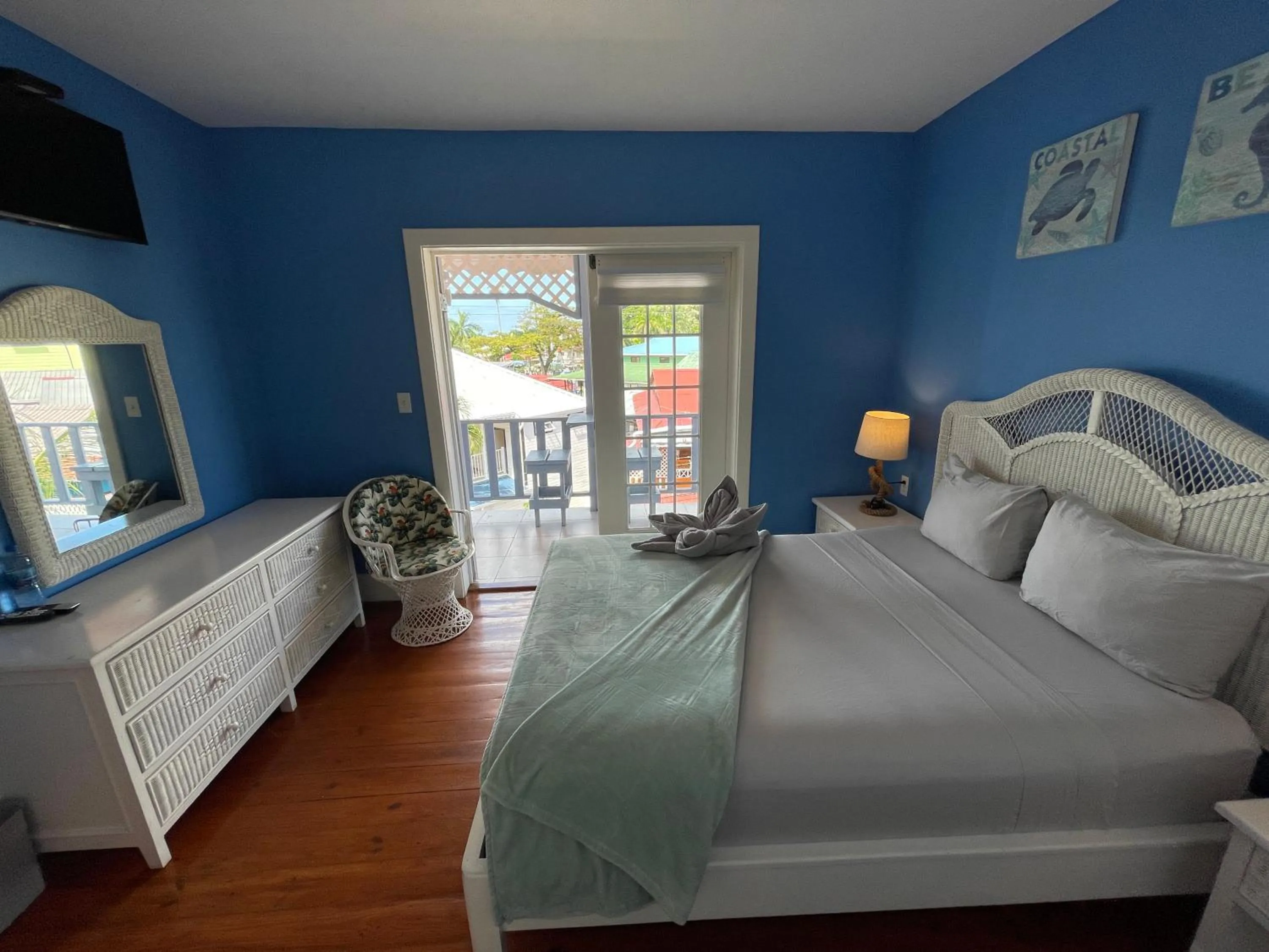 Bed in Hotel Bocas Town